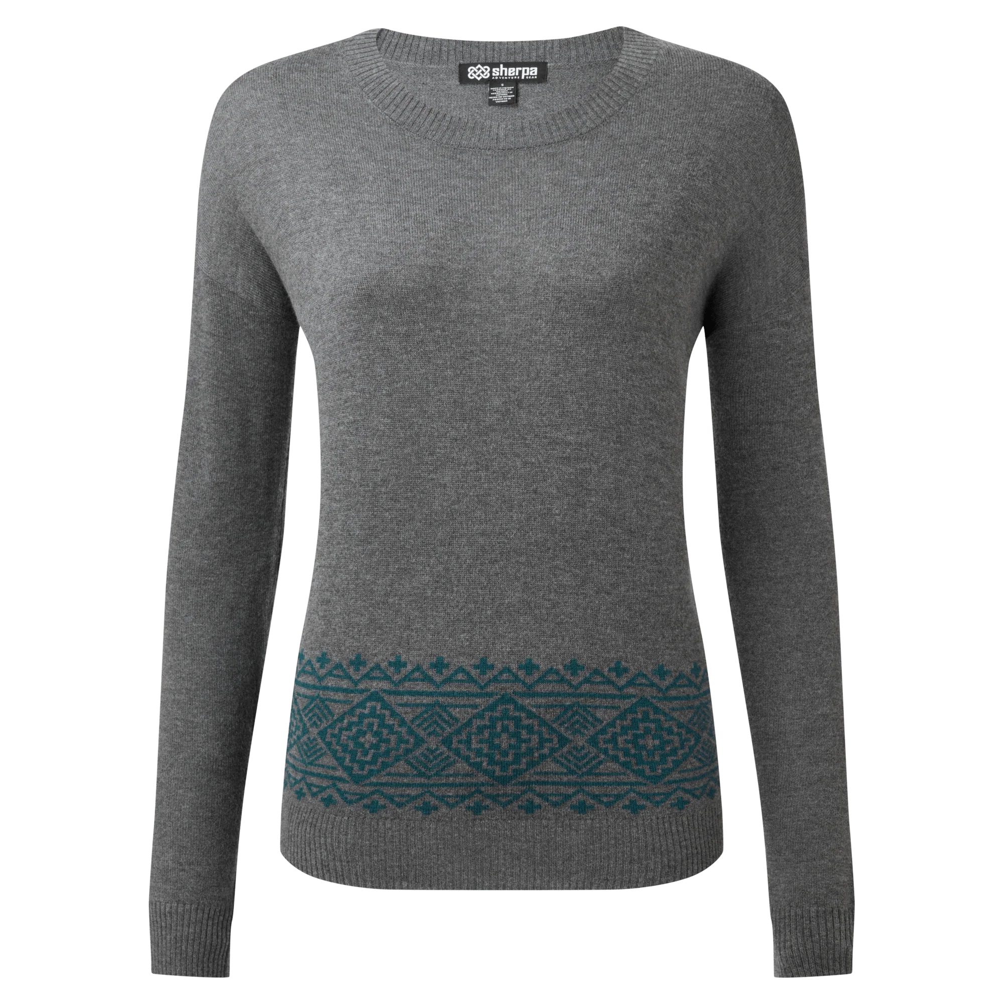 Jemu Crew Sweater - Kharani Grey