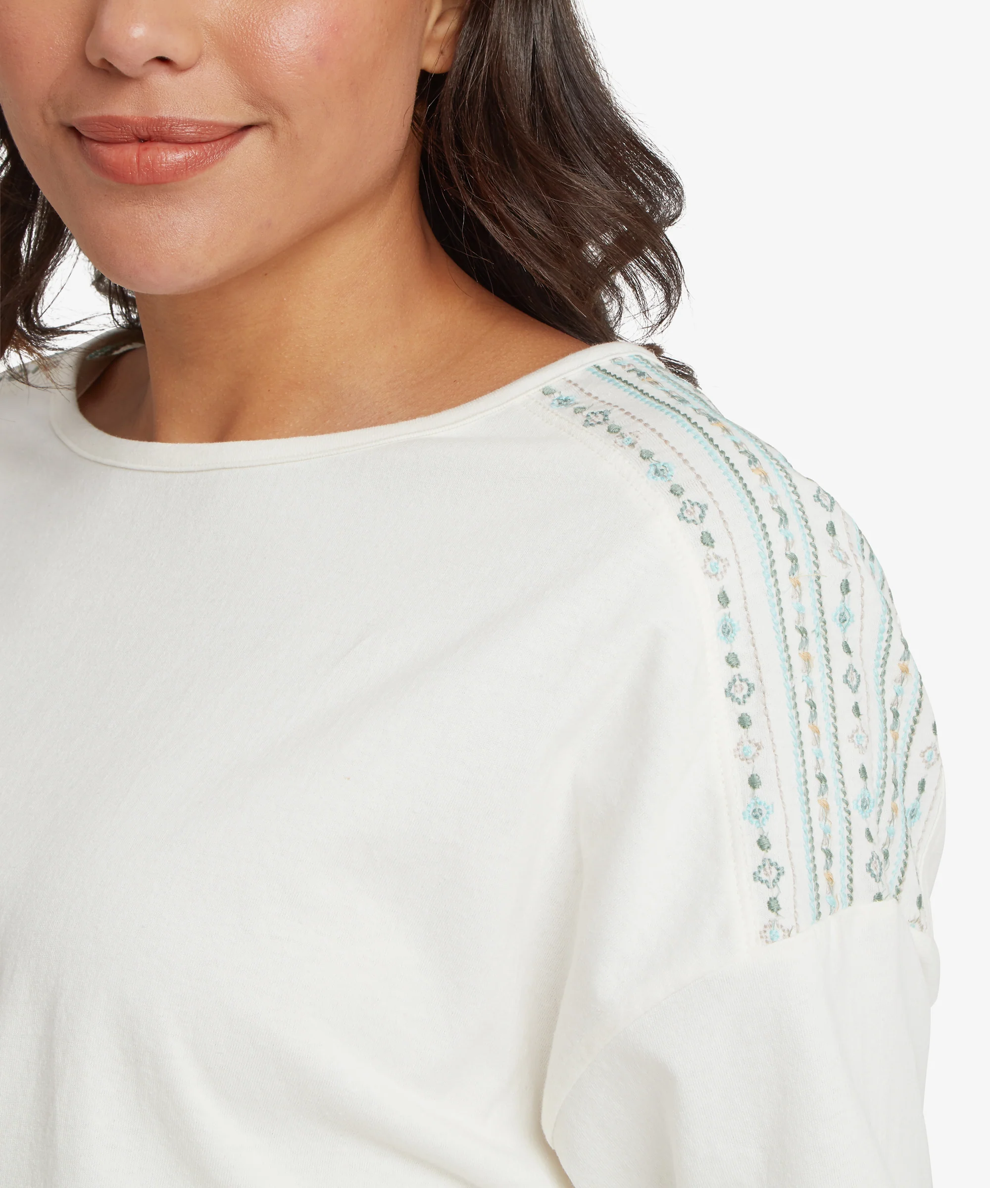 Kalindi Top - Katha White - Image 6