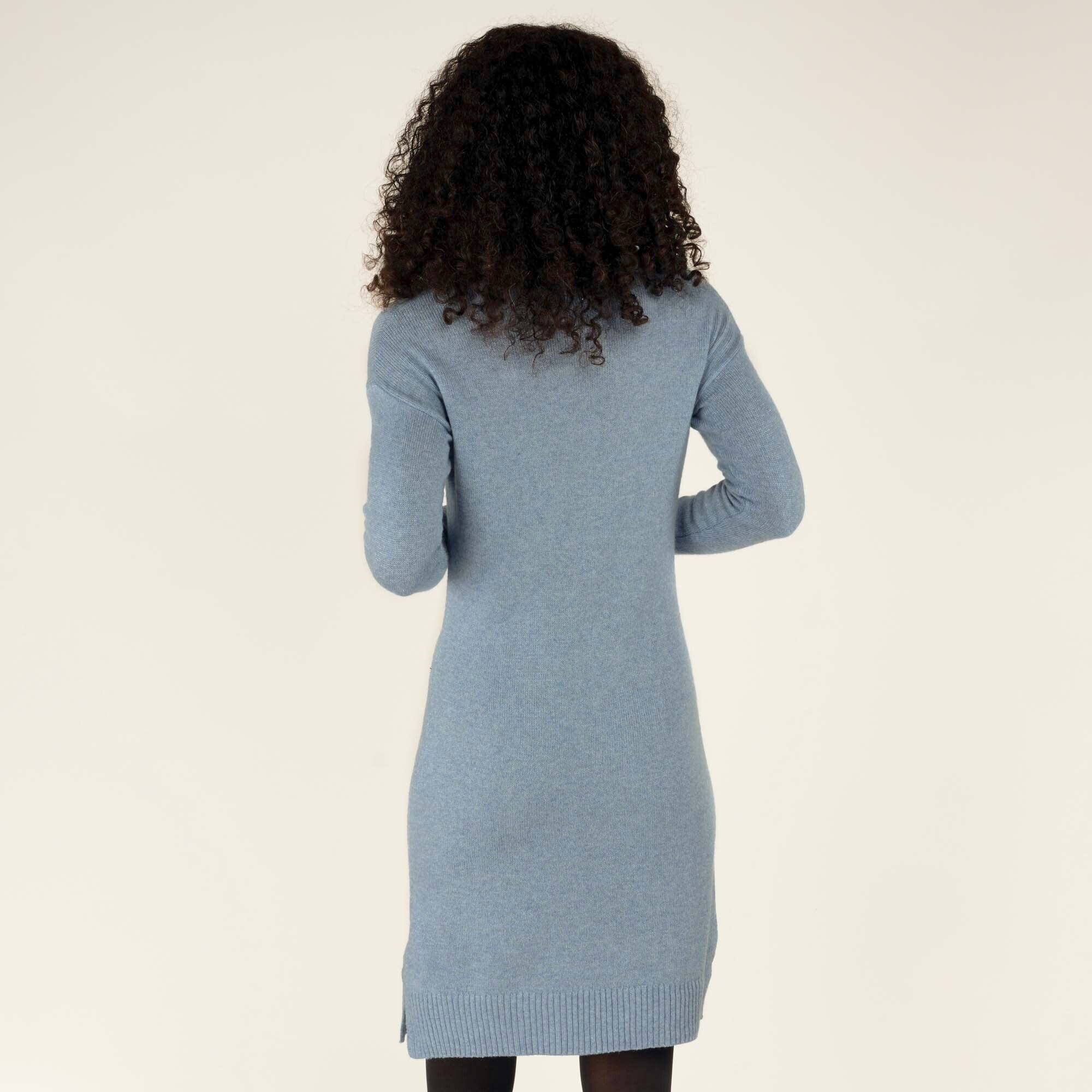 Lhakpa Mock Neck Dress - Haze - Image 5