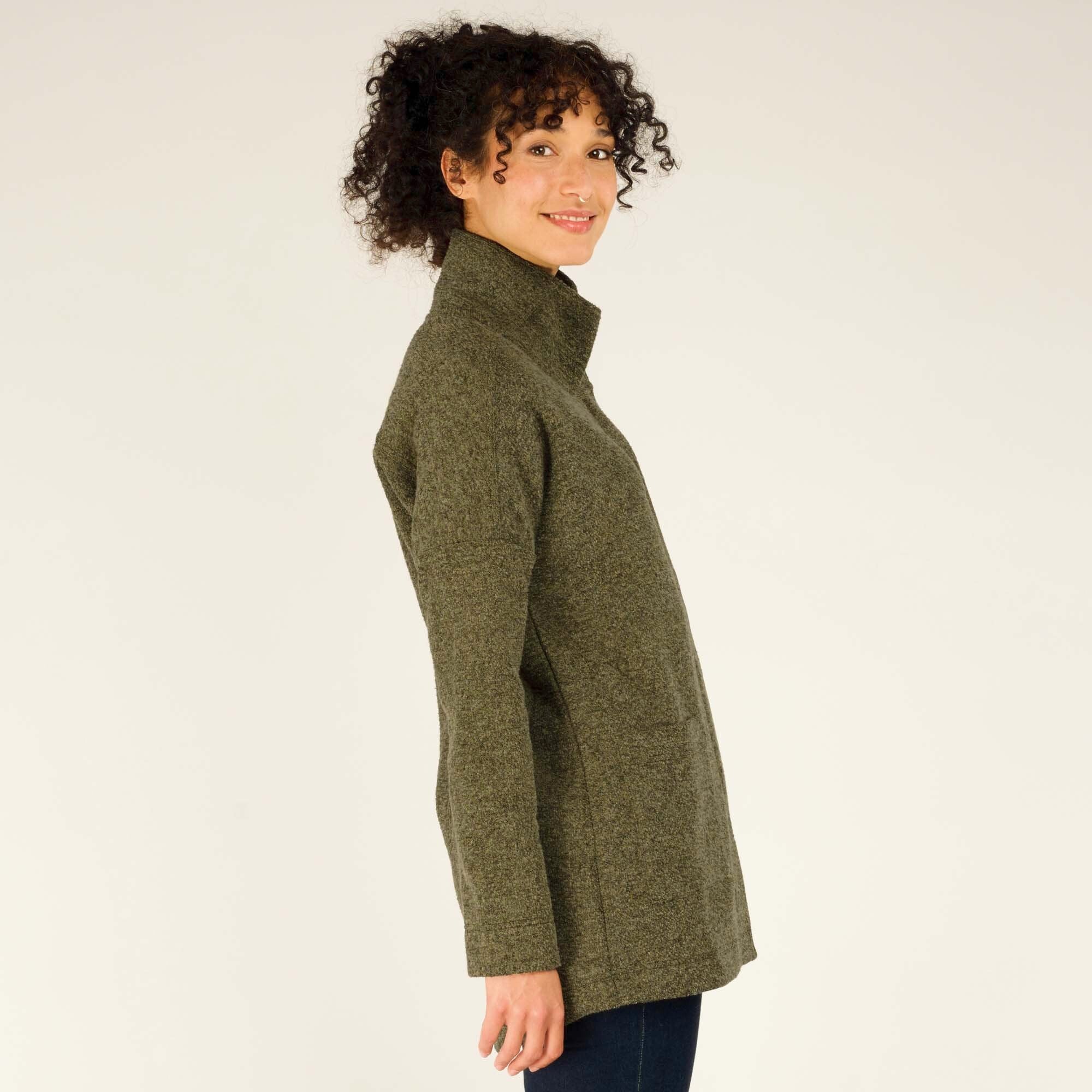 Lhamu Coat - Evergreen - Image 4
