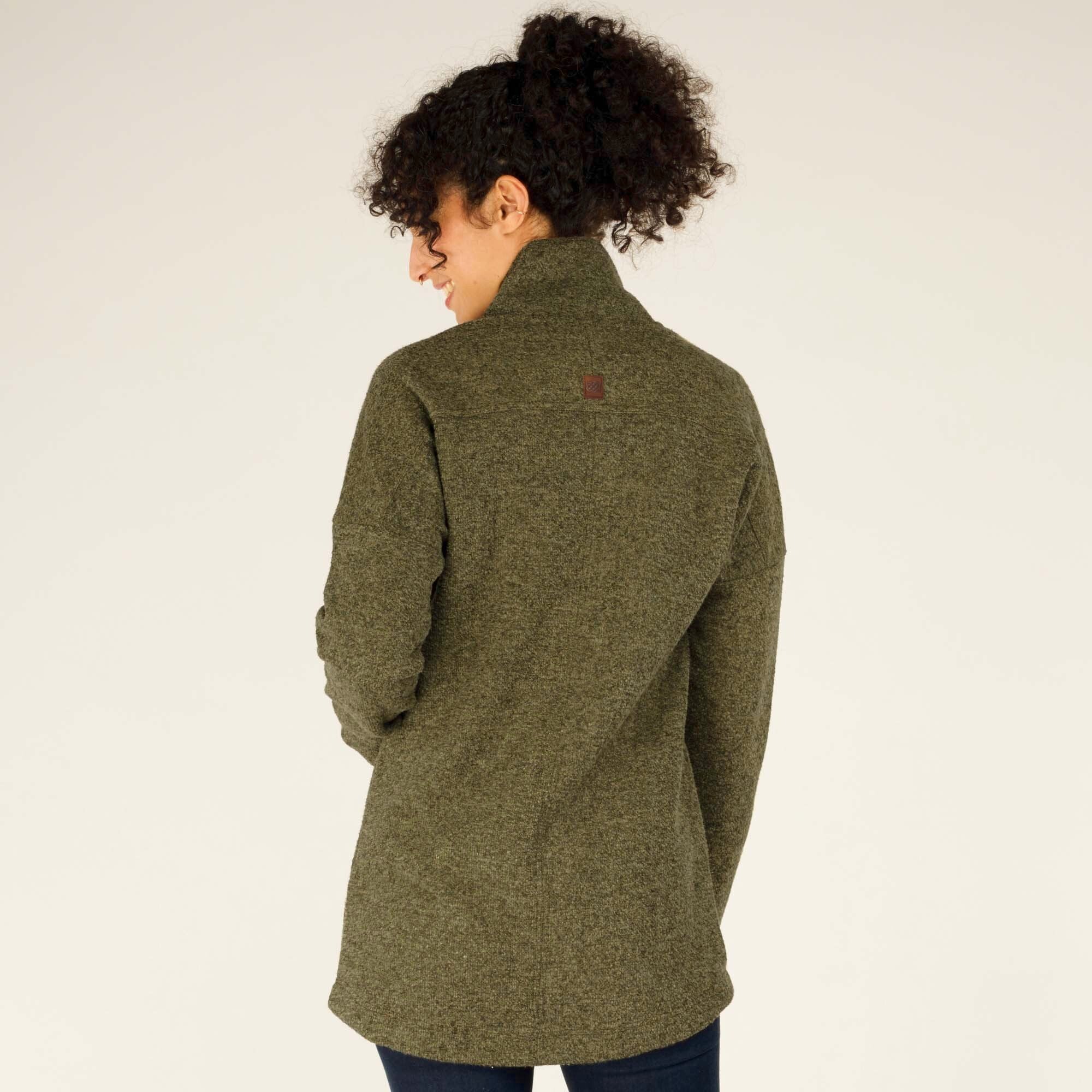 Lhamu Coat - Evergreen - Image 5