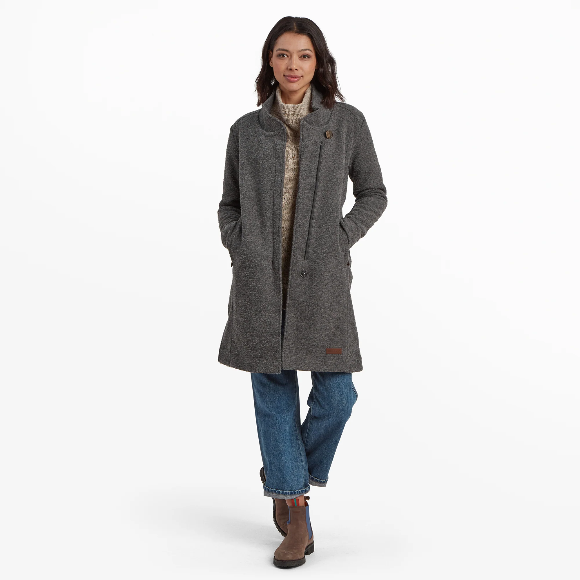 Lhamu Jacket - Kharani Grey - Image 3