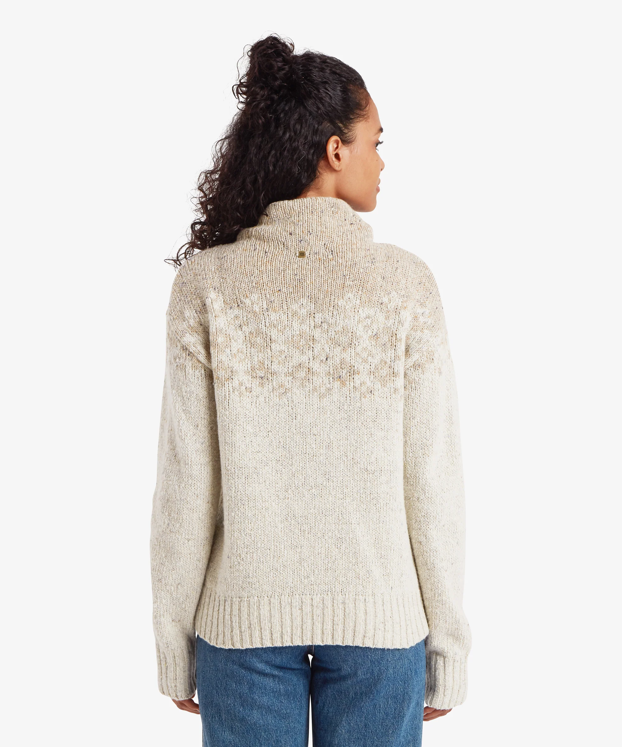 Mandari Mock Neck Sweater - Peetho - Image 5