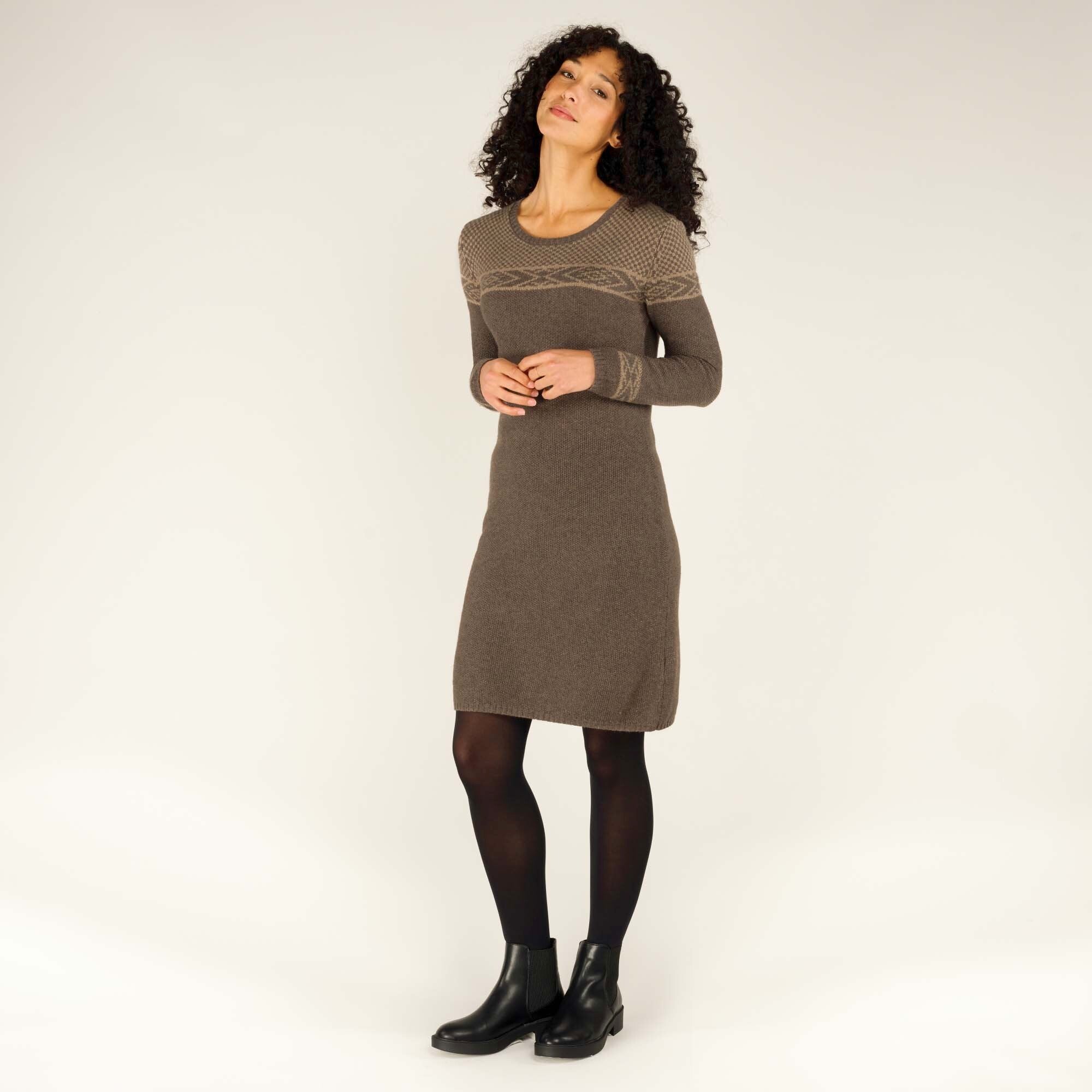 Maya Texture Dress - Maato Grey - Image 3