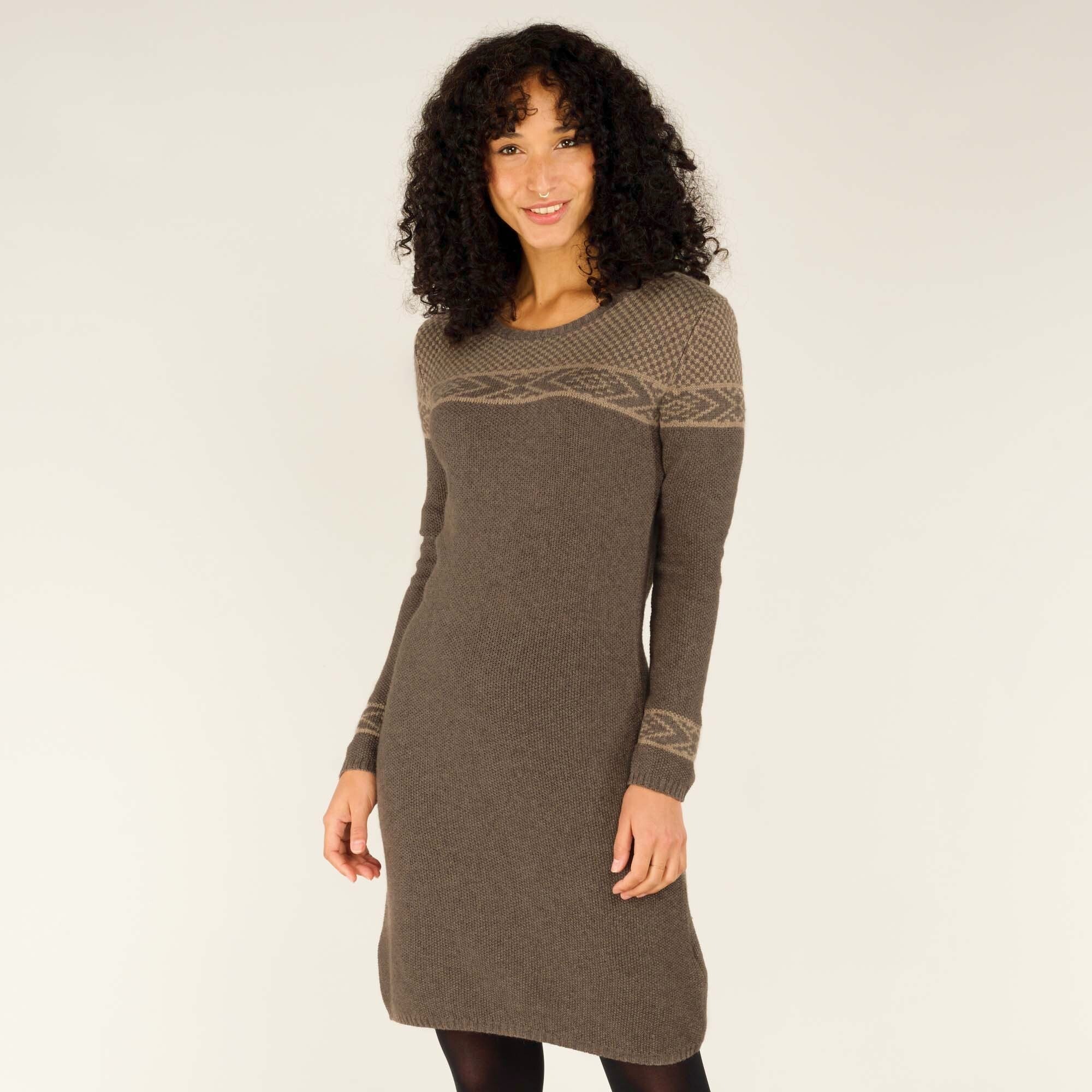 Maya Texture Dress - Maato Grey - Image 4