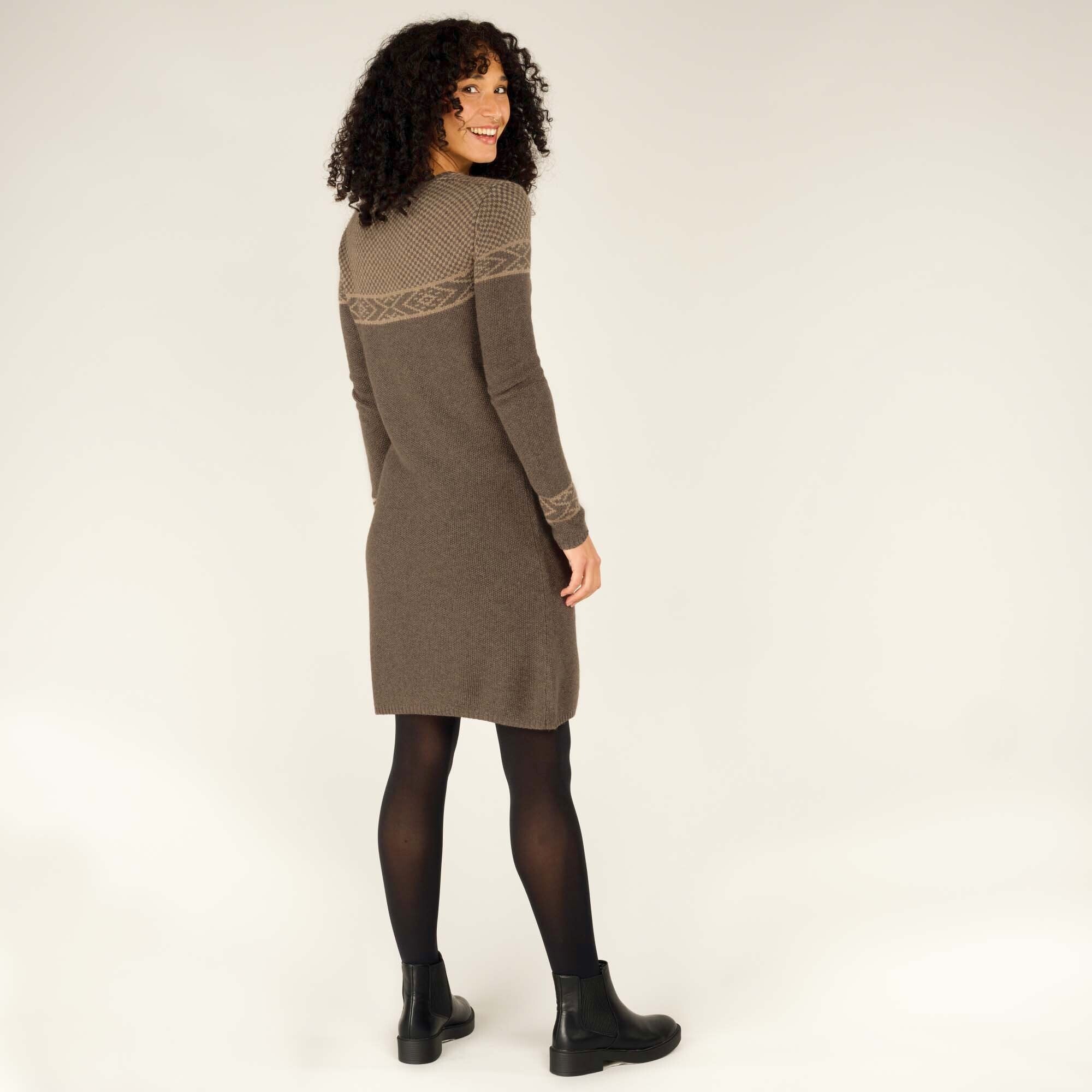 Maya Texture Dress - Maato Grey - Image 7