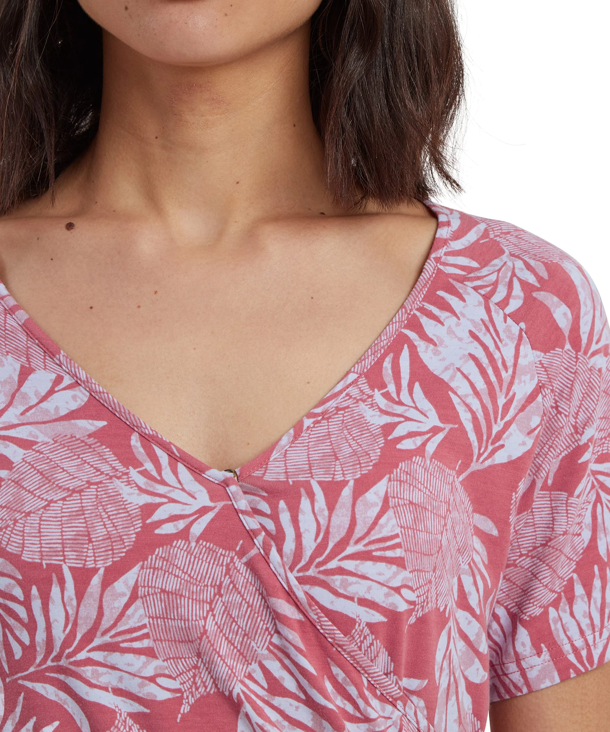 Neha Faux Wrap Dress - Rosie Bhodi Leaf - Image 7