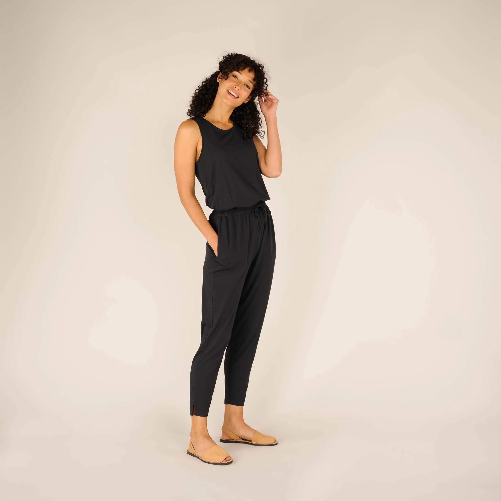 Neha Jumpsuit - Black - Image 3
