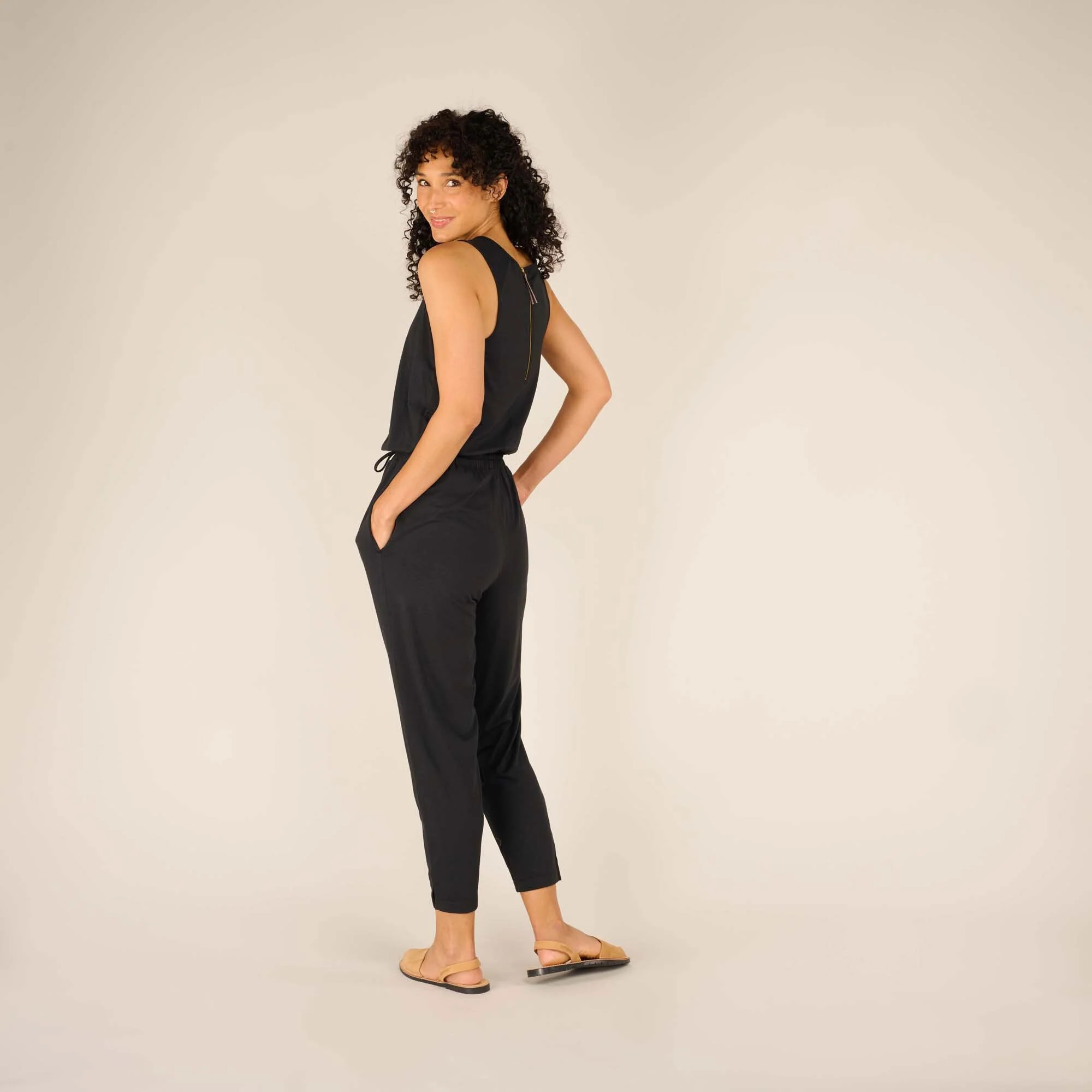 Neha Jumpsuit - Black - Image 5