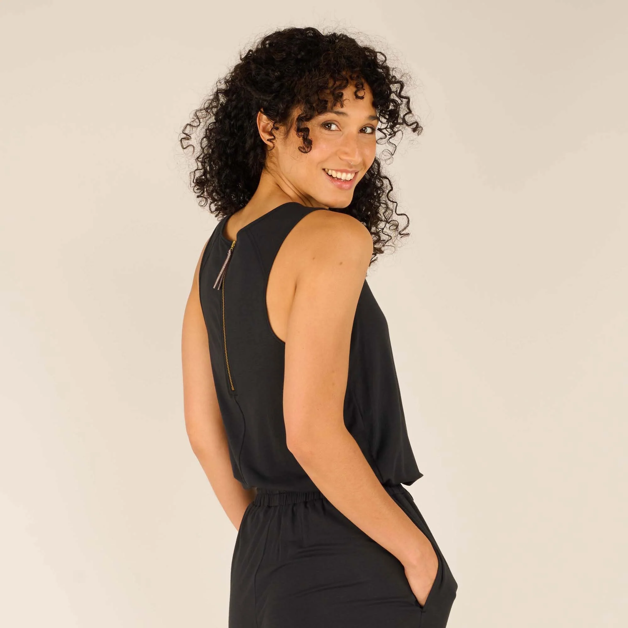 Neha Jumpsuit - Black - Image 7