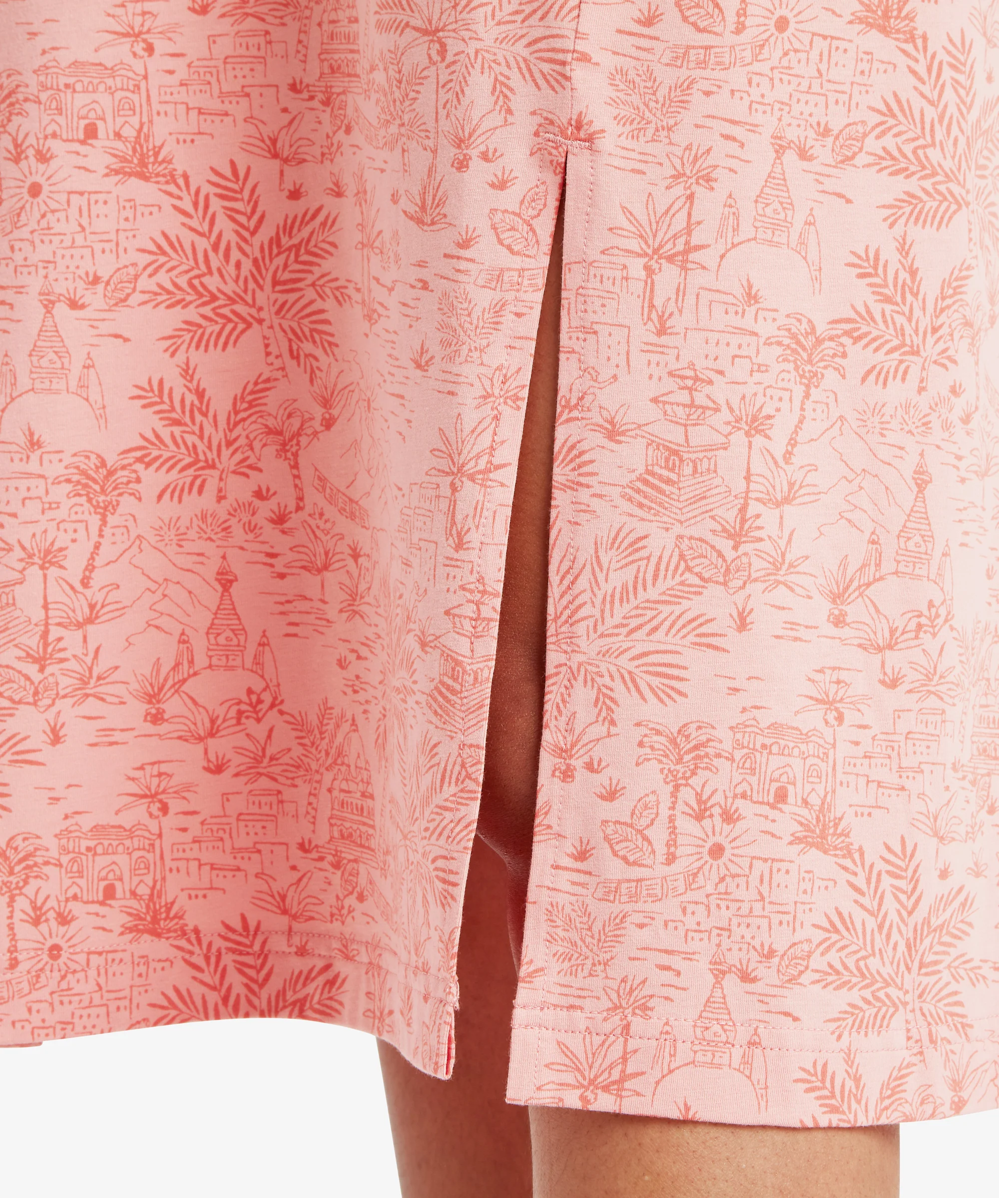 Neha Long Tank Dress - Rose Gold Toile - Image 7