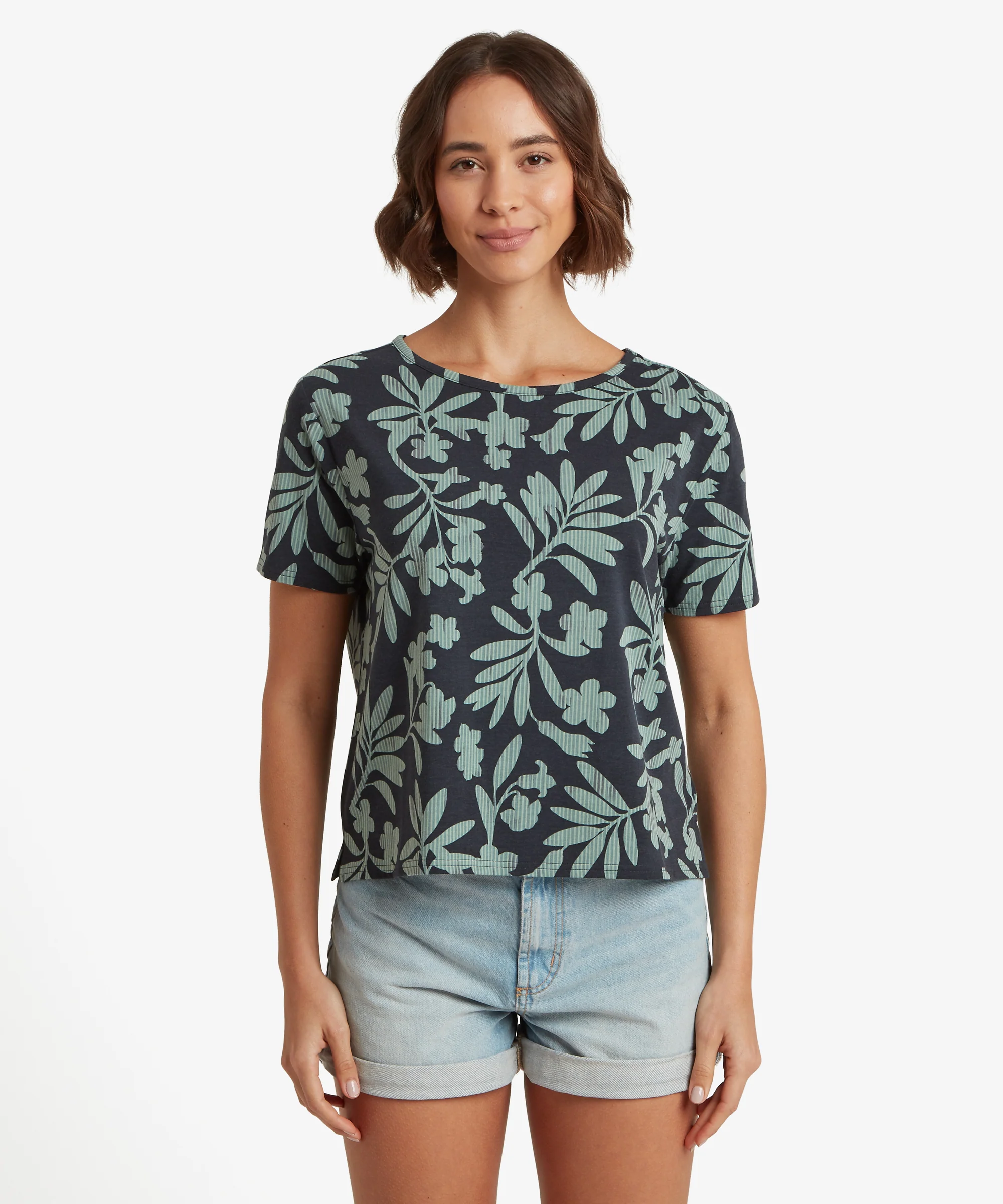 Neha Relaxed T-Shirt - Black Gurans - Image 2