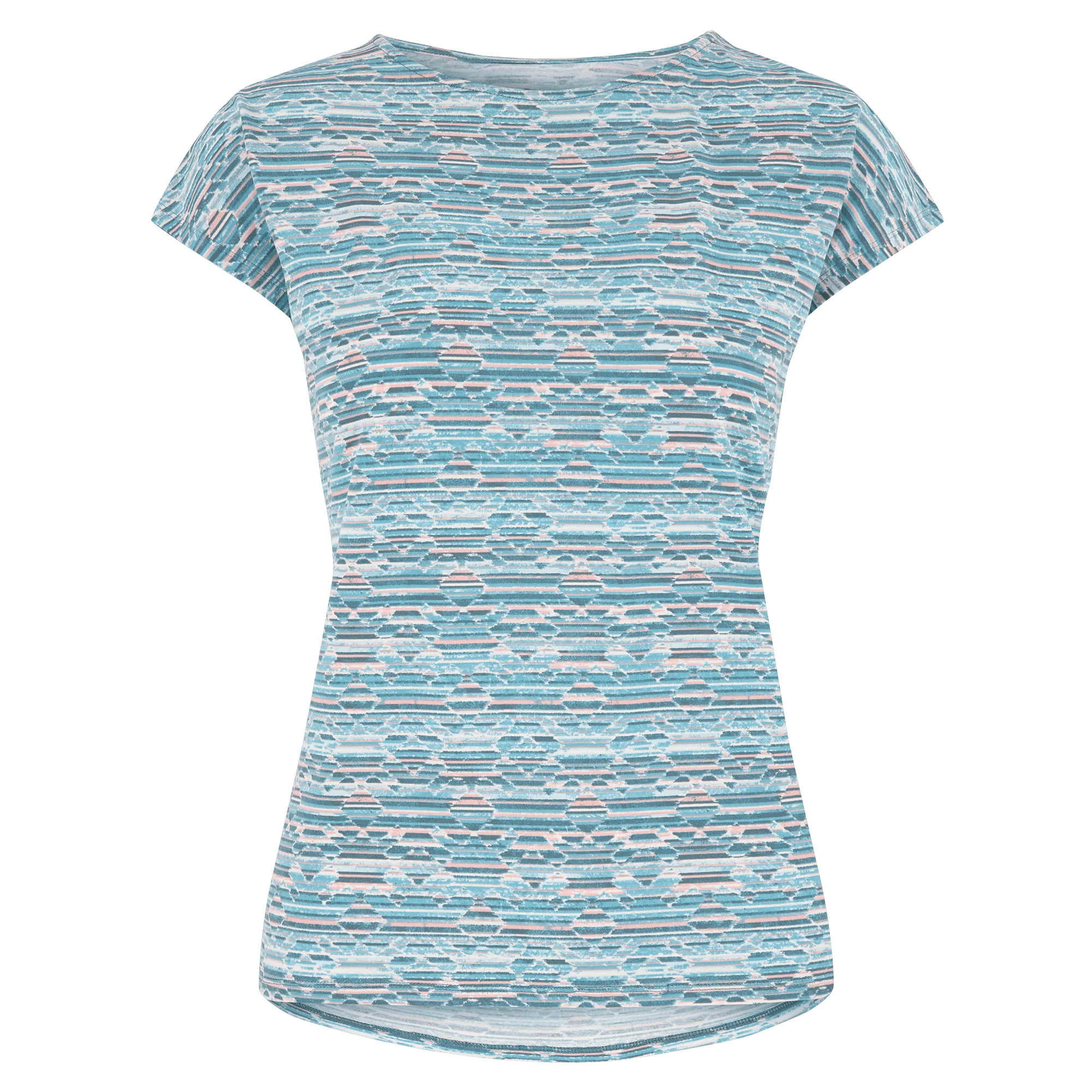 Neha T-Shirt - Haze Tribal Geo