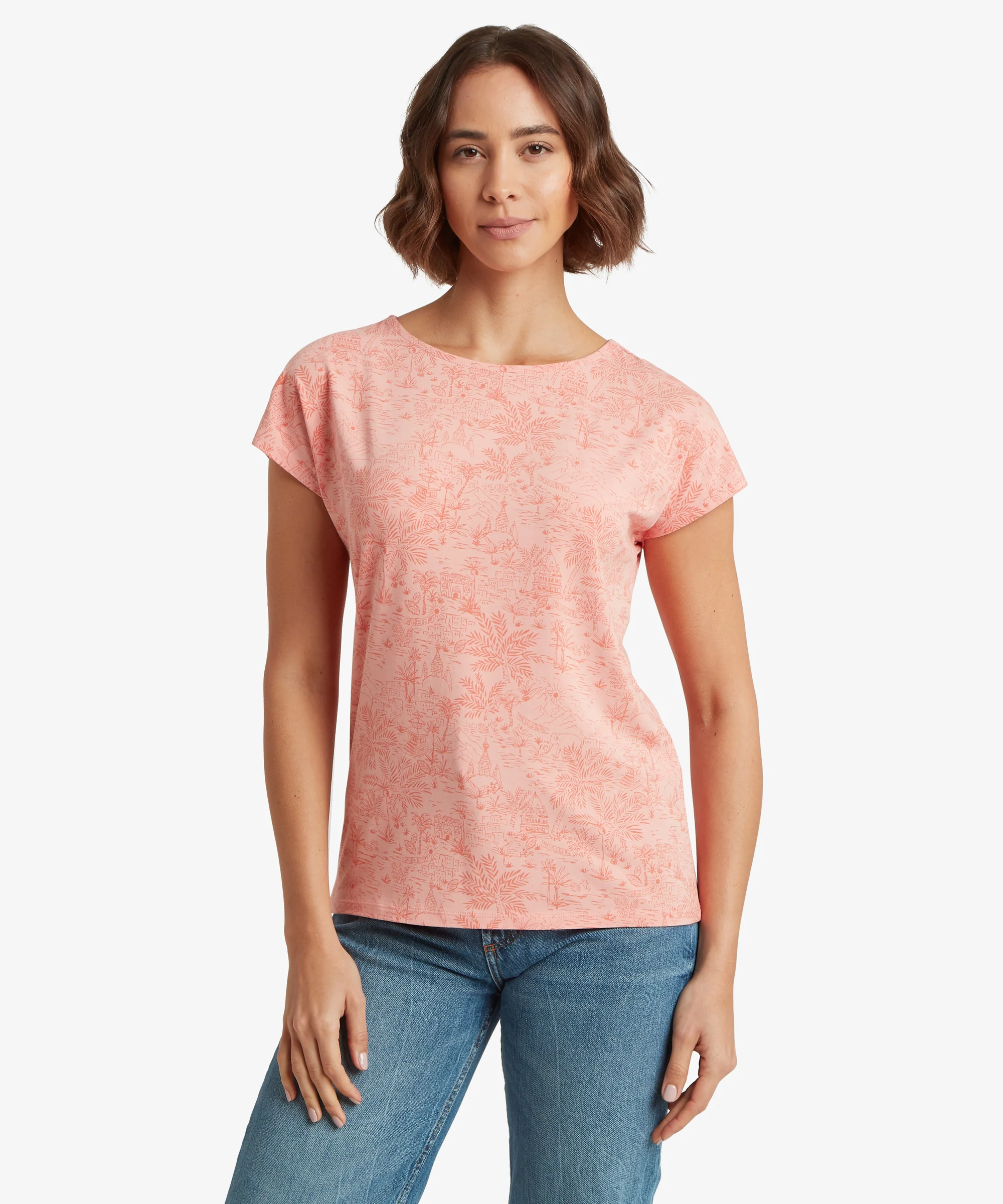 Neha T-Shirt - Rose Gold Toile - Image 2