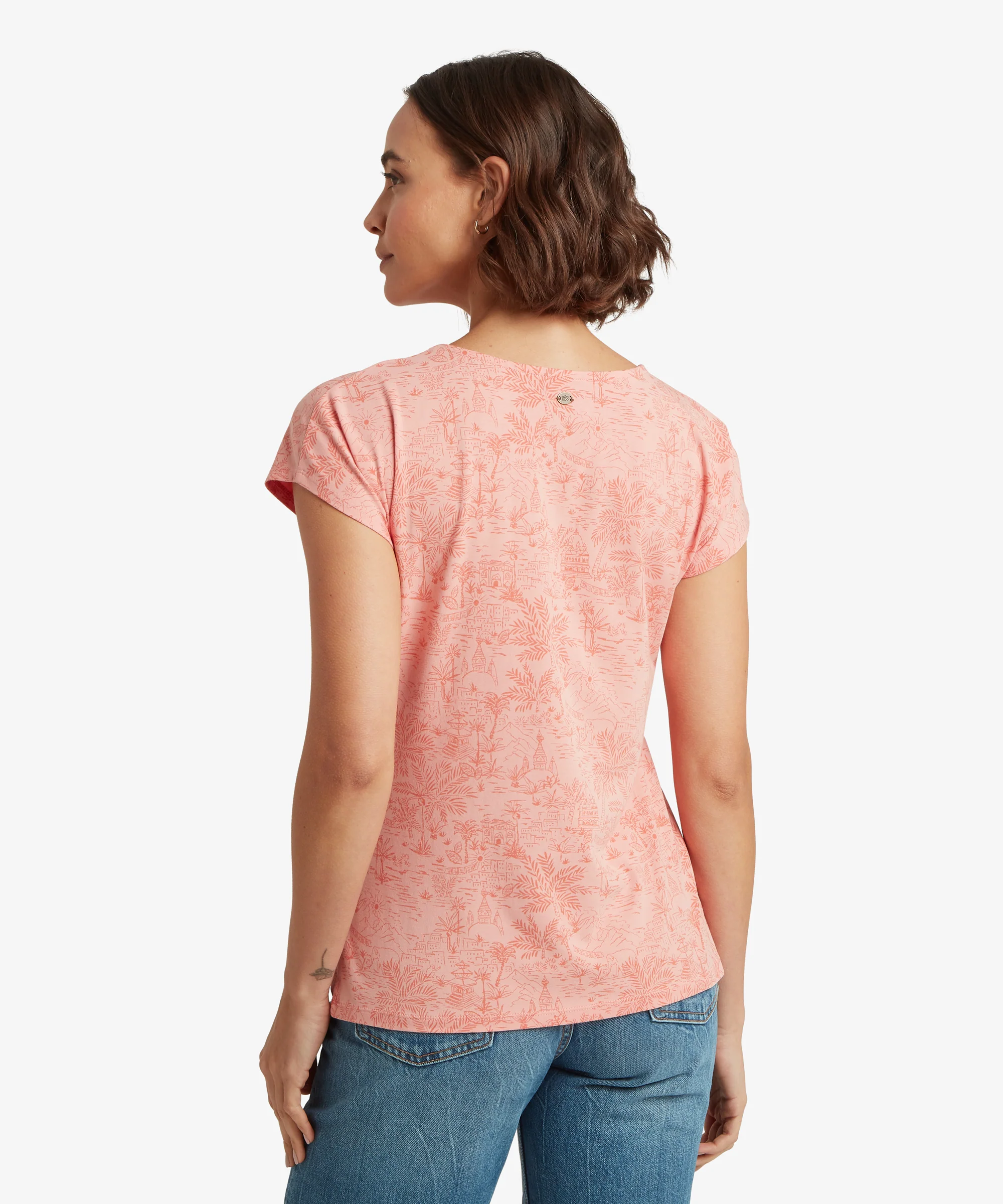 Neha T-Shirt - Rose Gold Toile - Image 4
