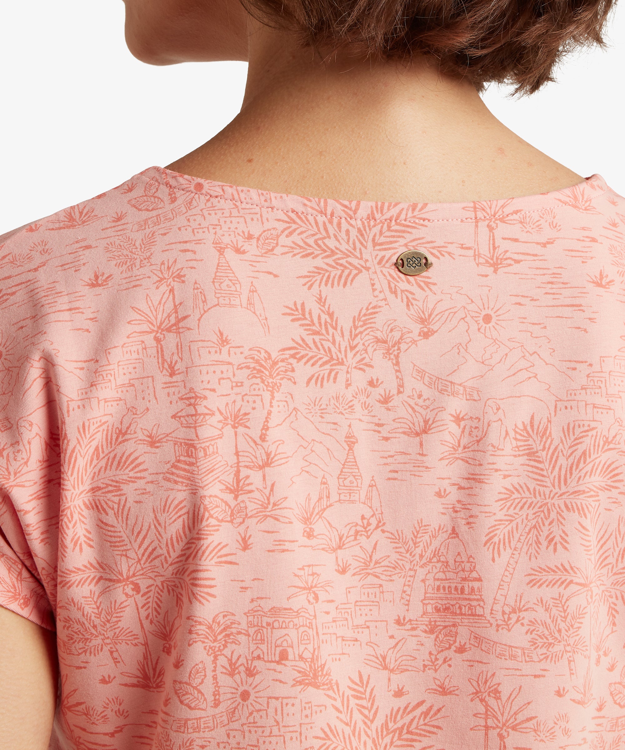 Neha T-Shirt - Rose Gold Toile - Image 7