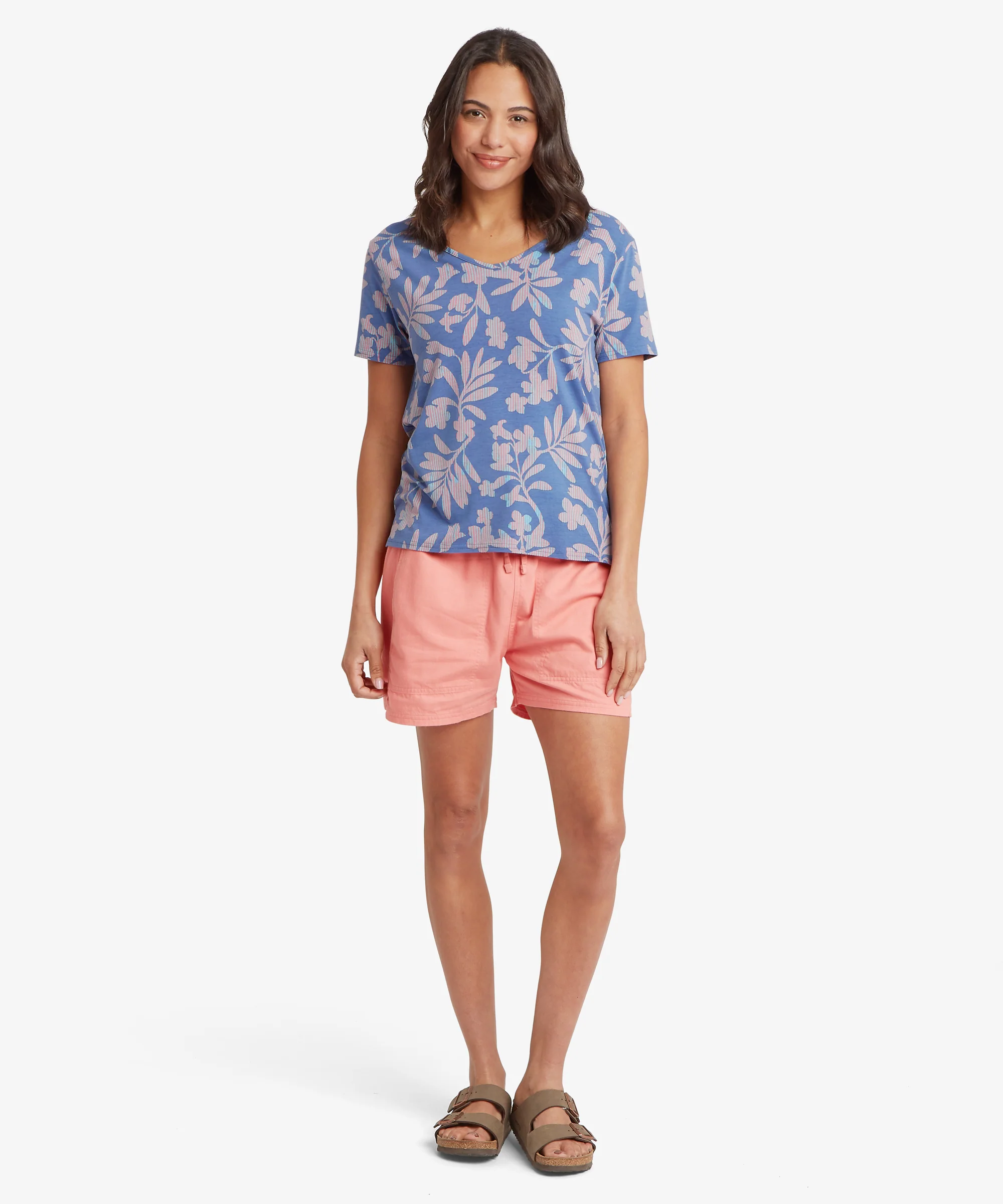 Neha V-Neck T-Shirt - Seaport Gurans - Image 3