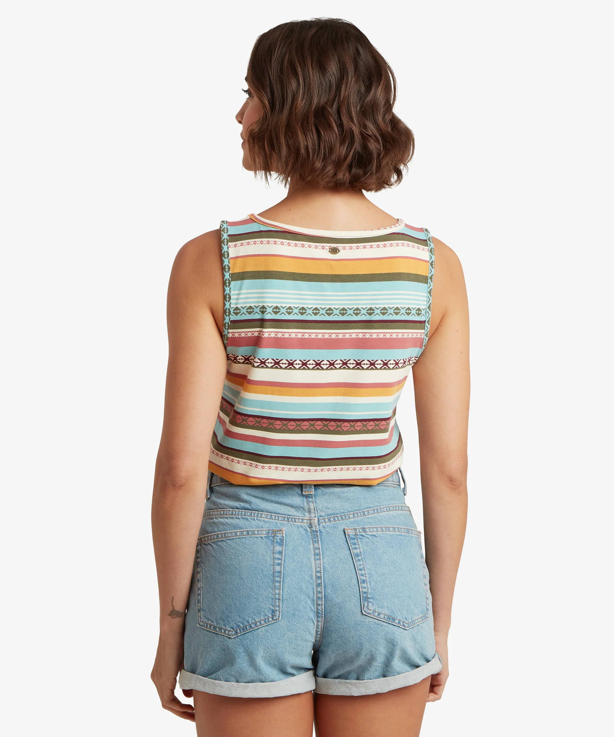 Neha V-Neck Tank Top - Evergreen Indreni - Image 5
