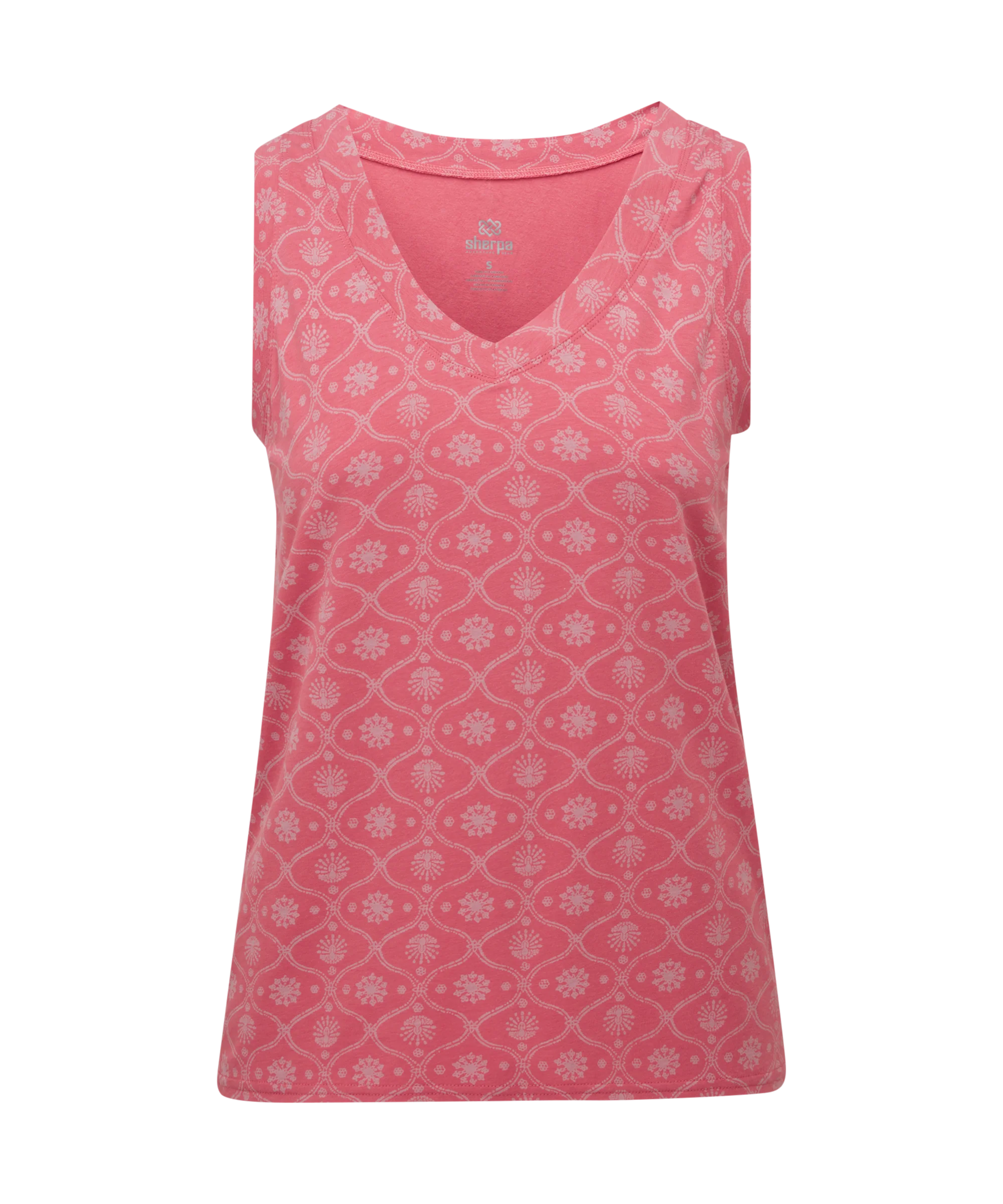 Neha V-Neck Tank Top - Rosie Sublime
