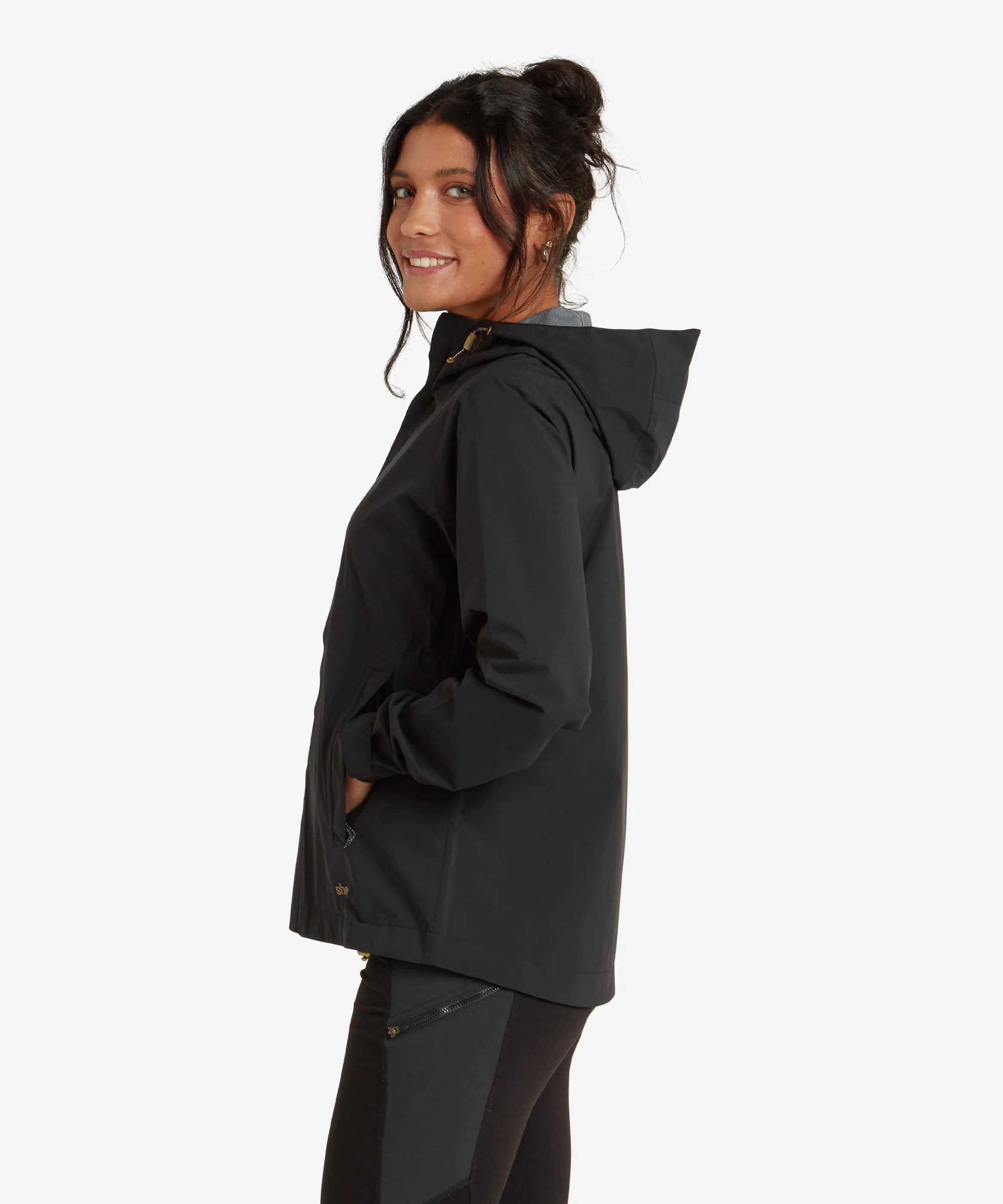 Nima 2.5-Layer Jacket - Black - Image 4