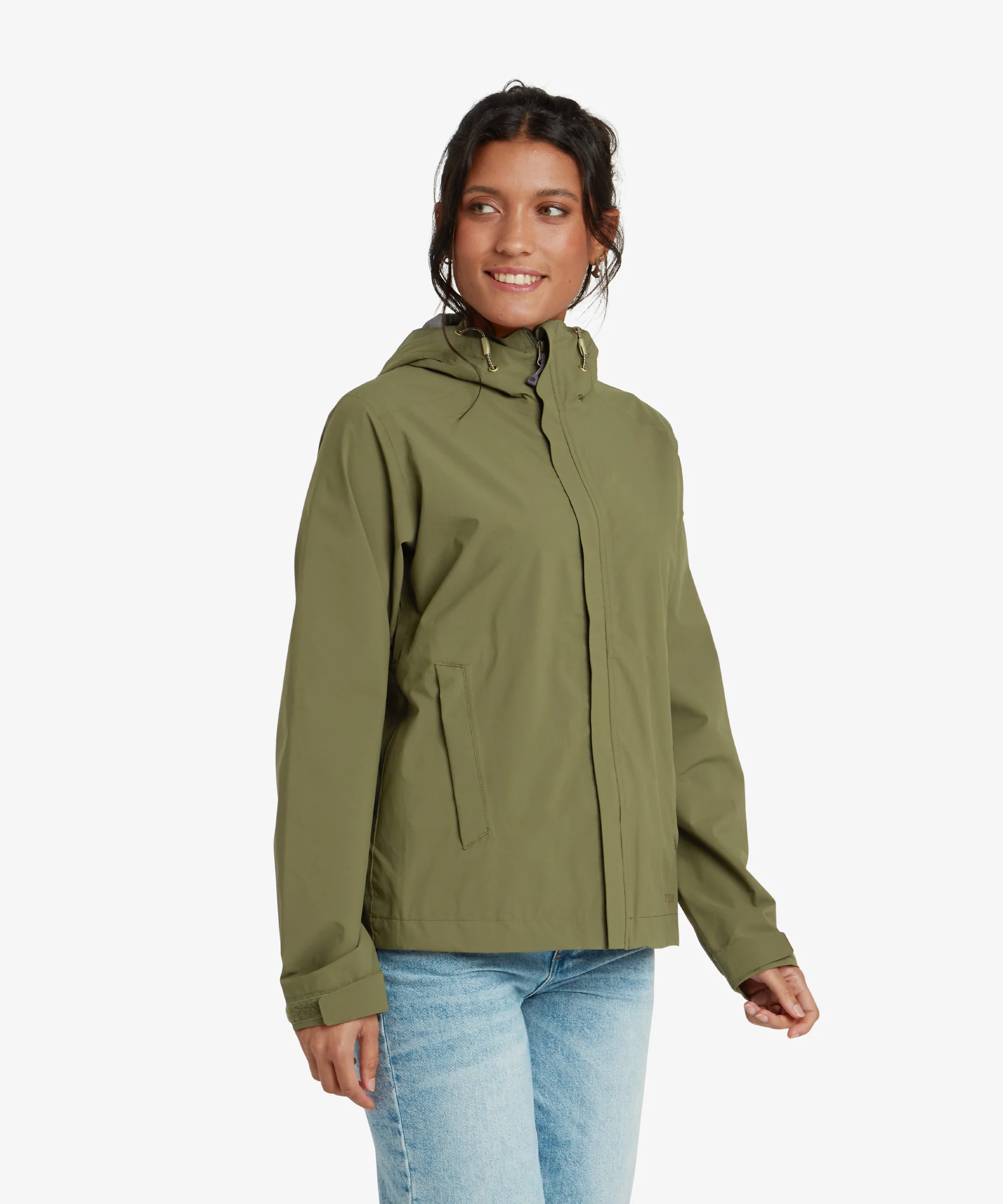 Nima 2.5-Layer Jacket - Evergreen - Image 2