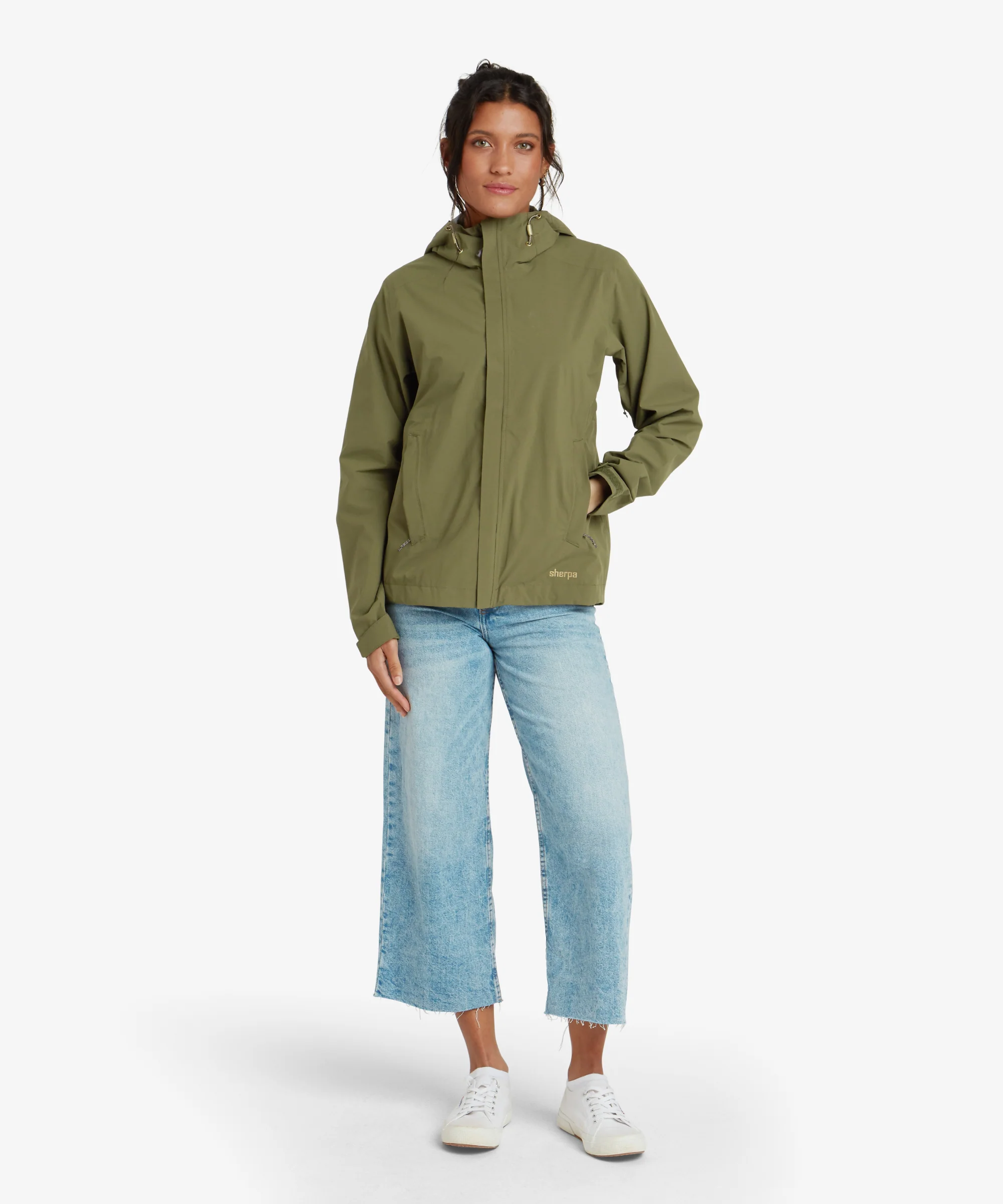 Nima 2.5-Layer Jacket - Evergreen - Image 3