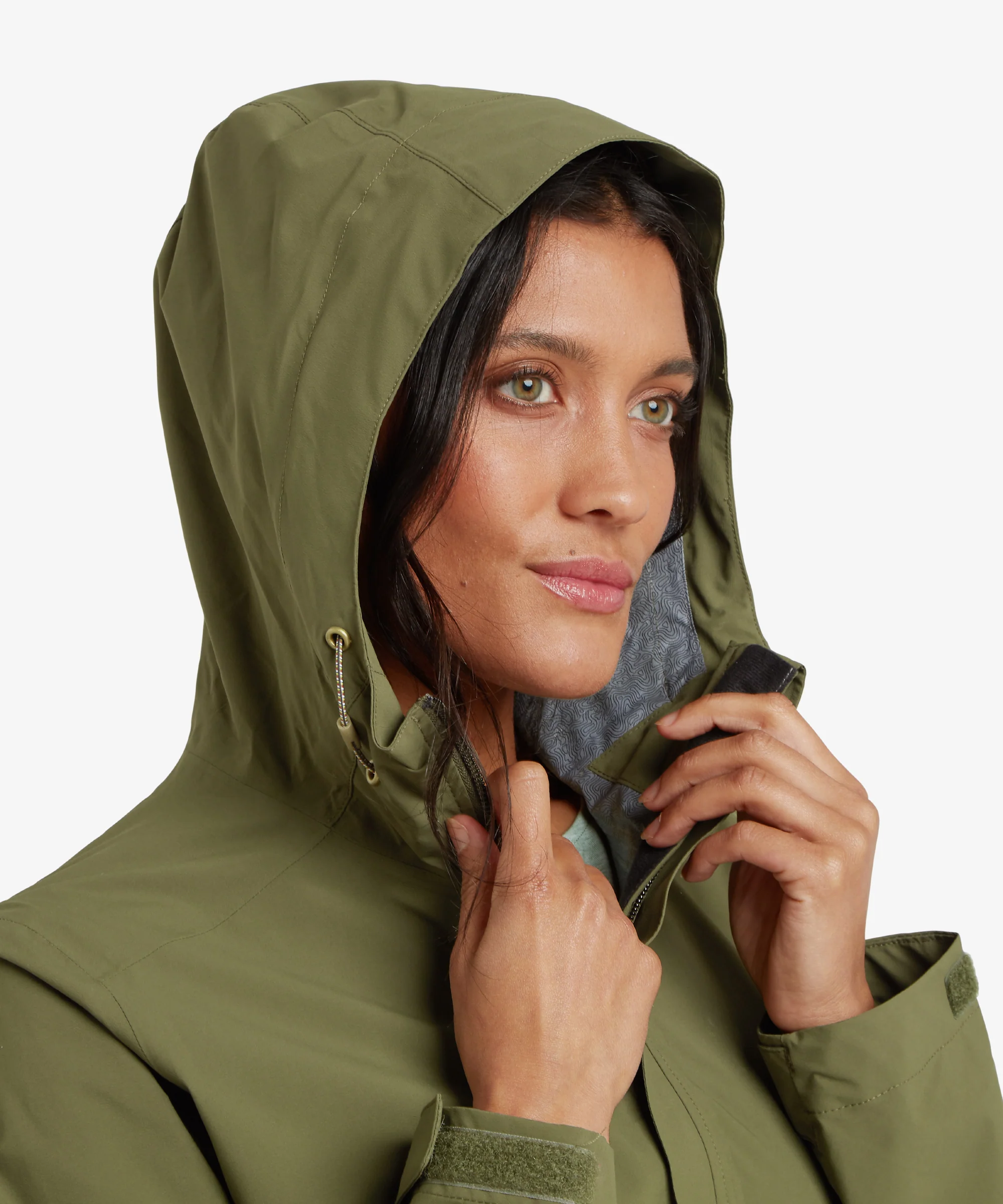 Nima 2.5-Layer Jacket - Evergreen - Image 6