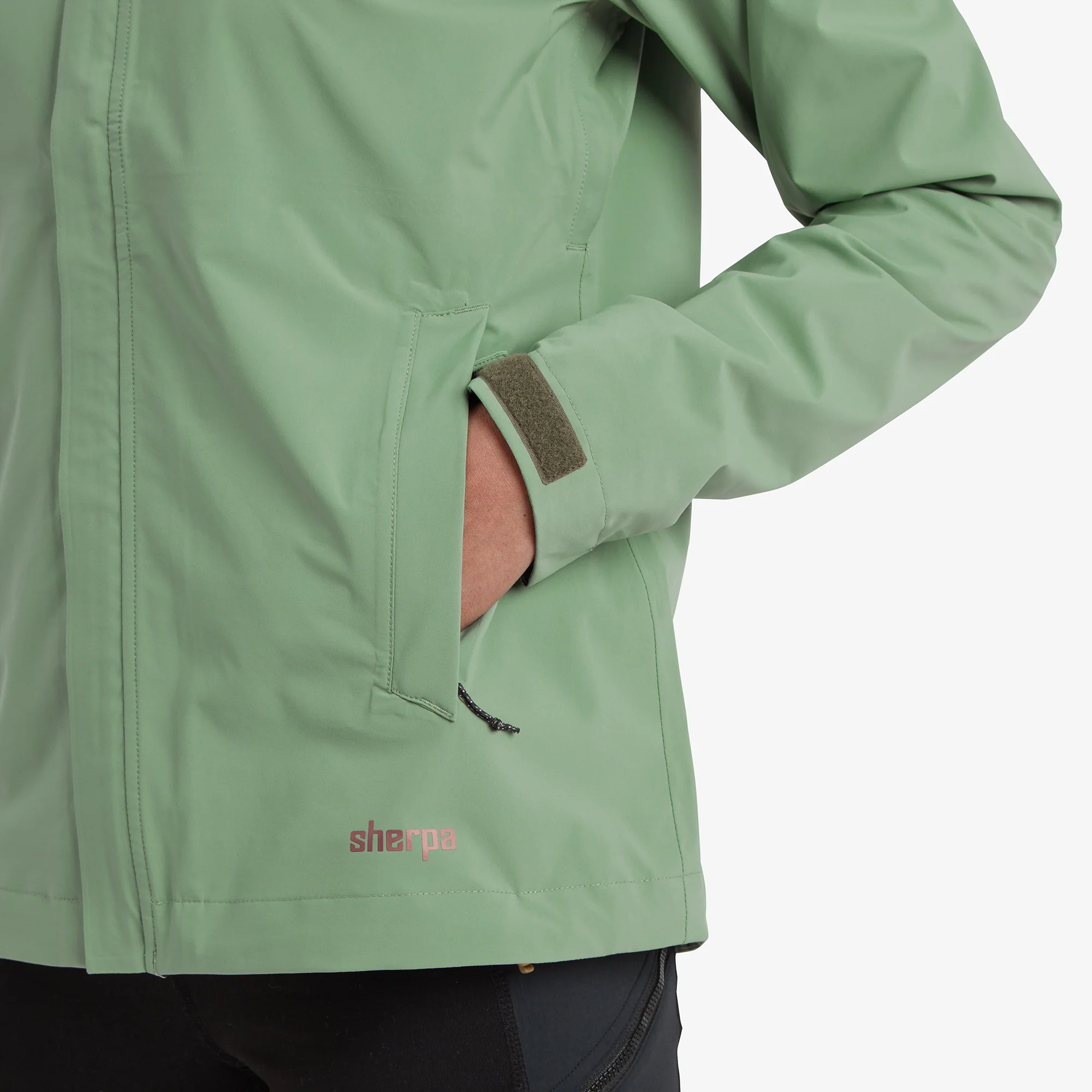 Nima 2.5-Layer Jacket - Thyme - Image 9