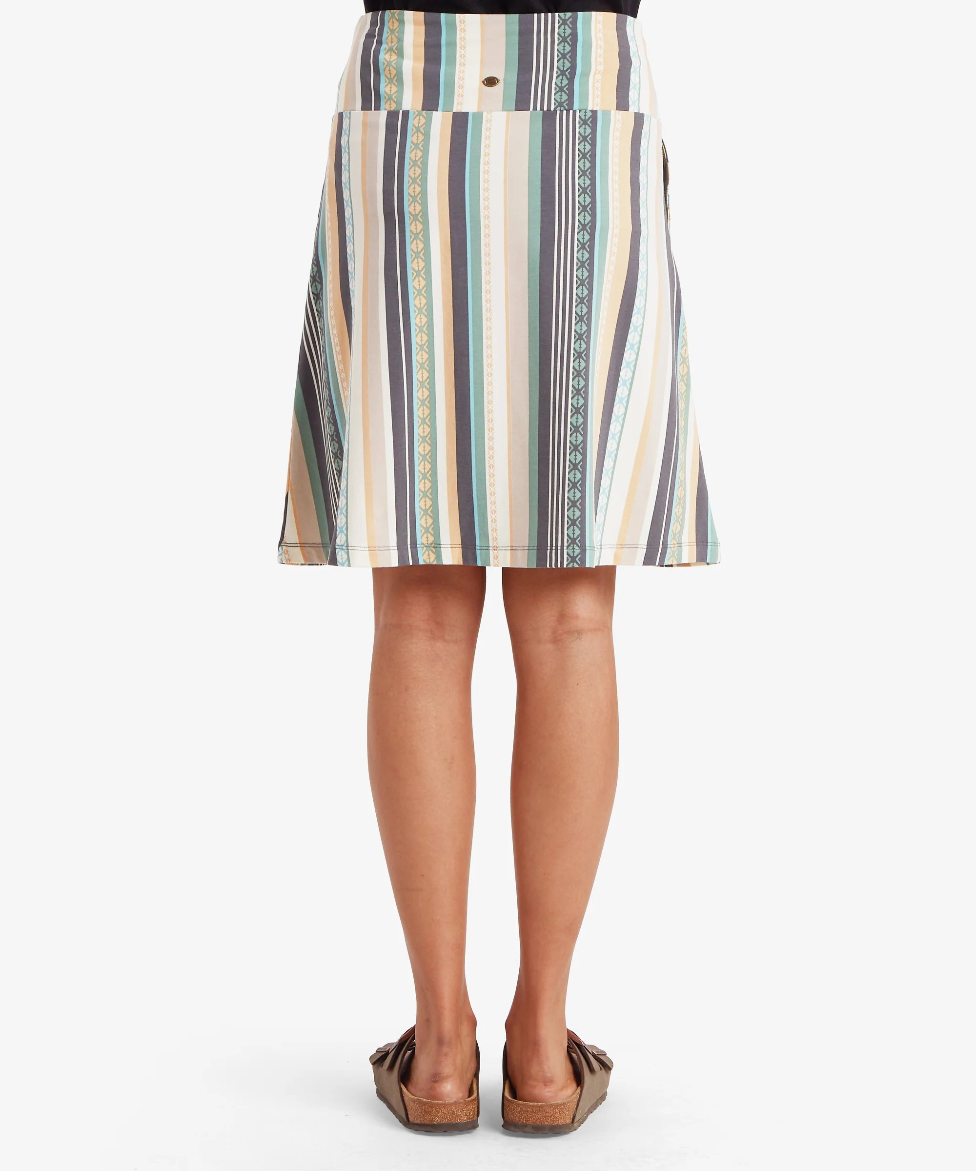 Padma Pull On Skirt - Black Indreni - Image 5
