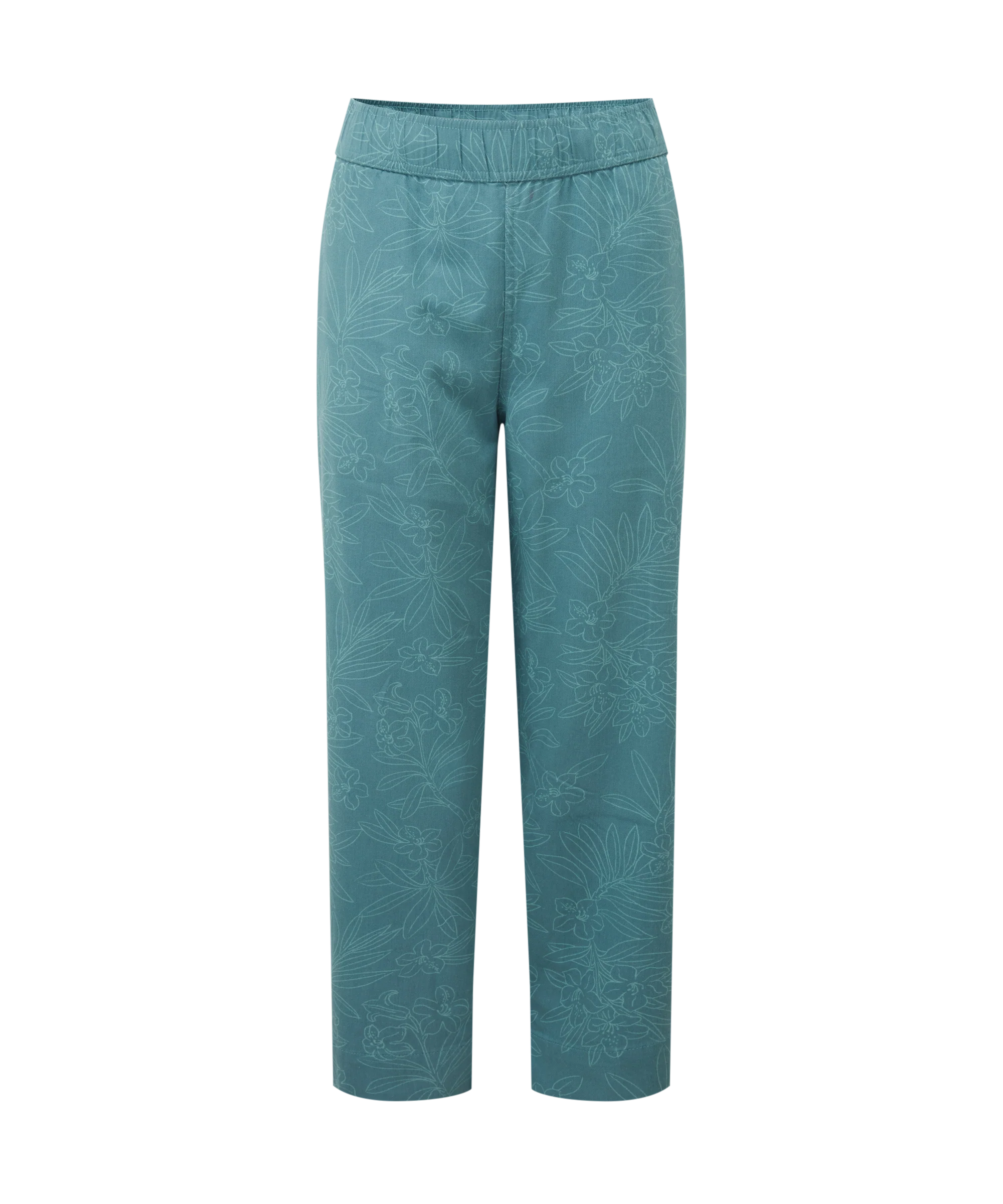 Palmo Ankle Pull On Pants - Hydra Floral