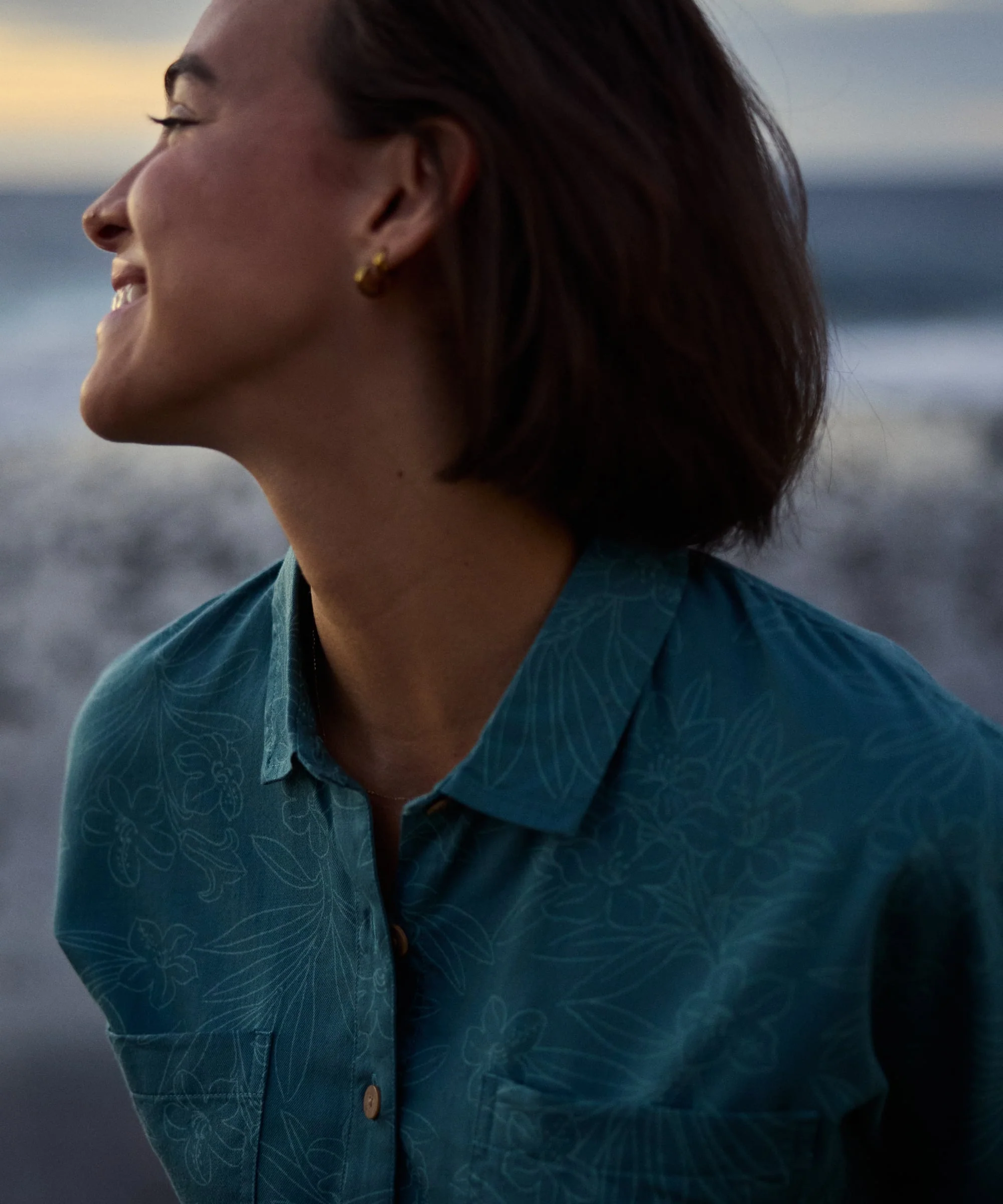 Palmo Short Sleeve Shirt - Hydra Floral - Image 3