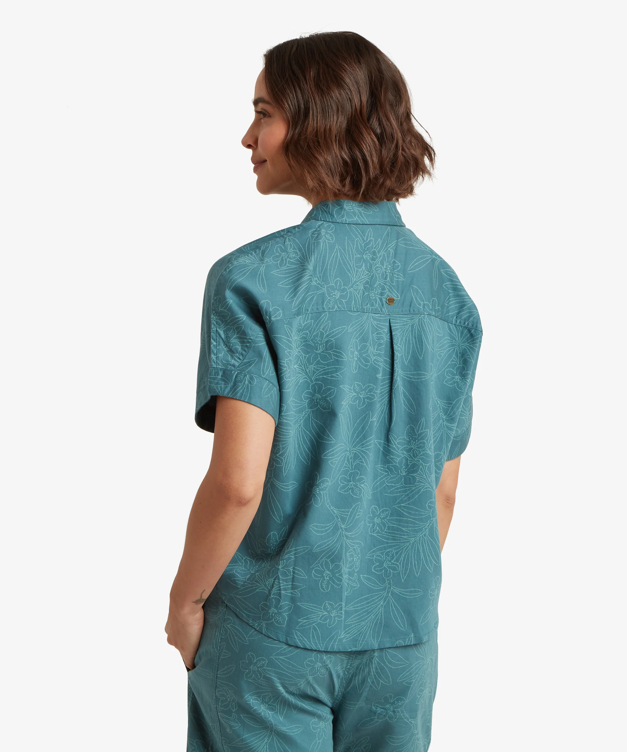 Palmo Short Sleeve Shirt - Hydra Floral - Image 8