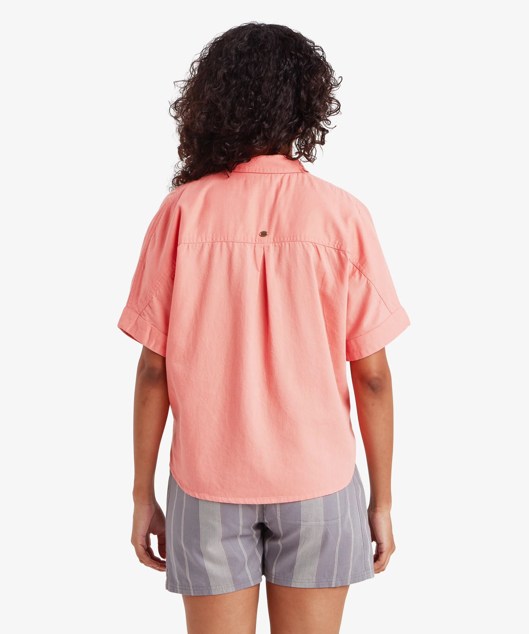 Palmo Short Sleeve Shirt - Rose Gold - Image 5
