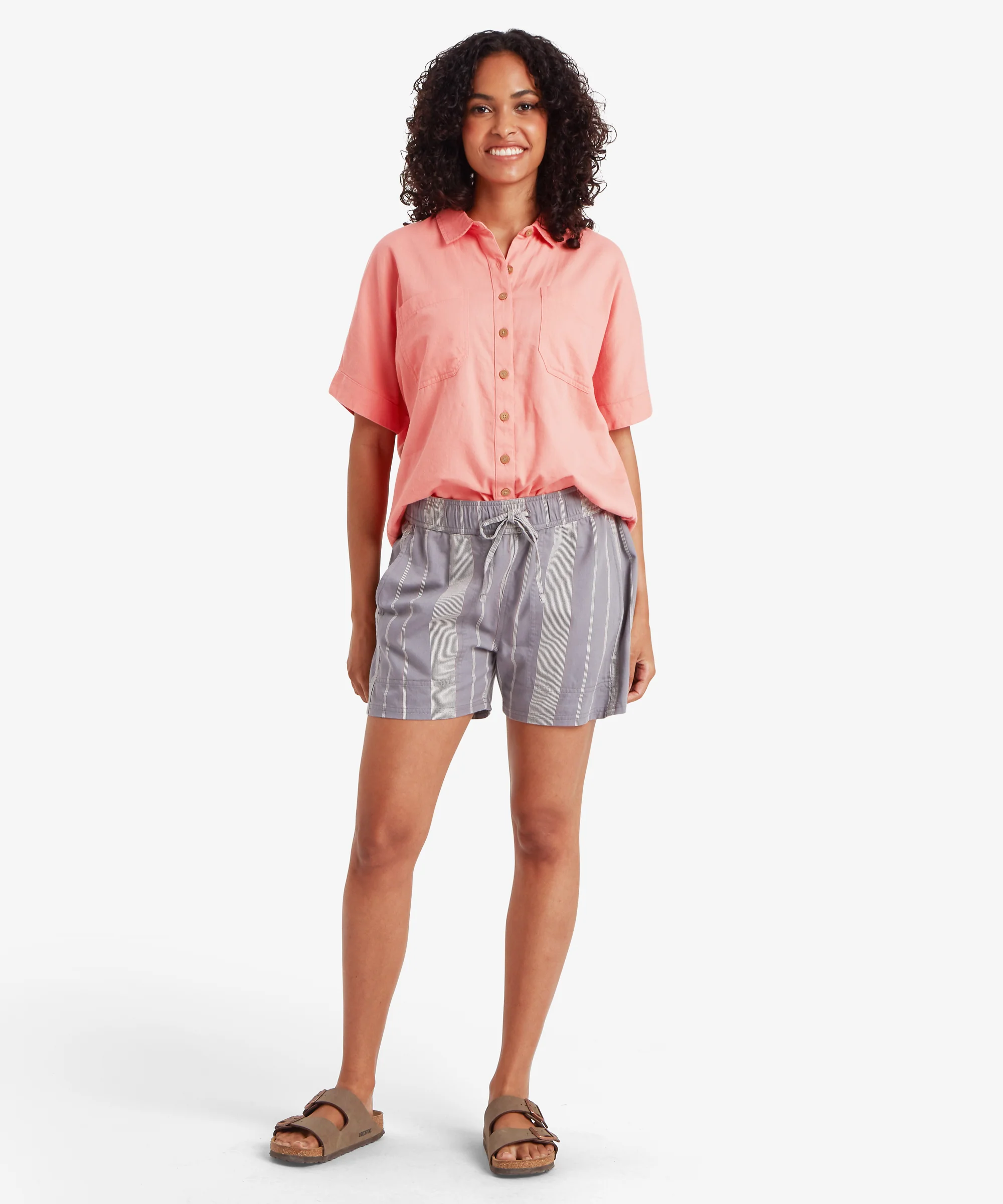Palmo Shorts - Stormy Stripe - Image 3