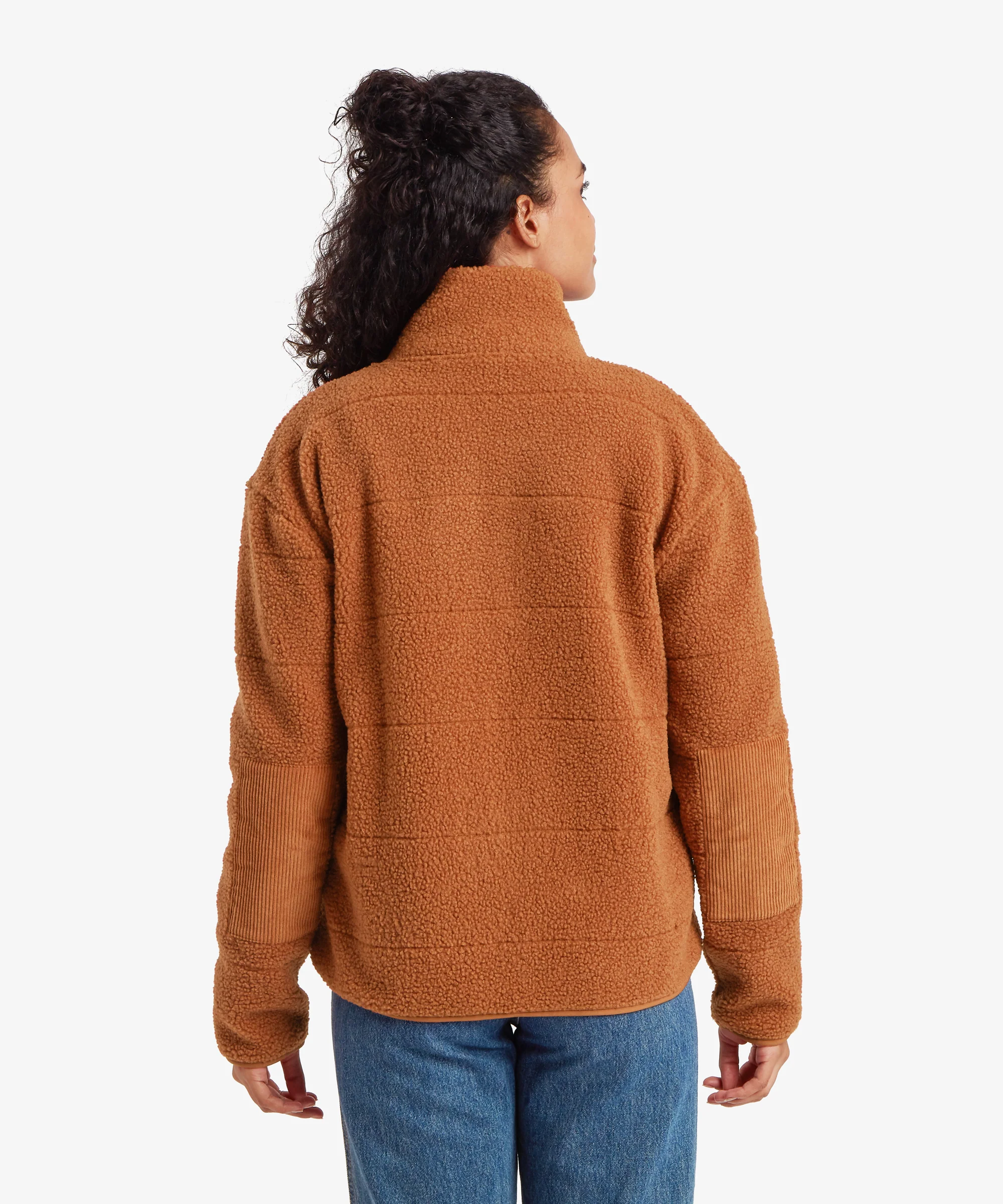Rangeli Full Zip Fleece Jacket - Mocha - Image 5