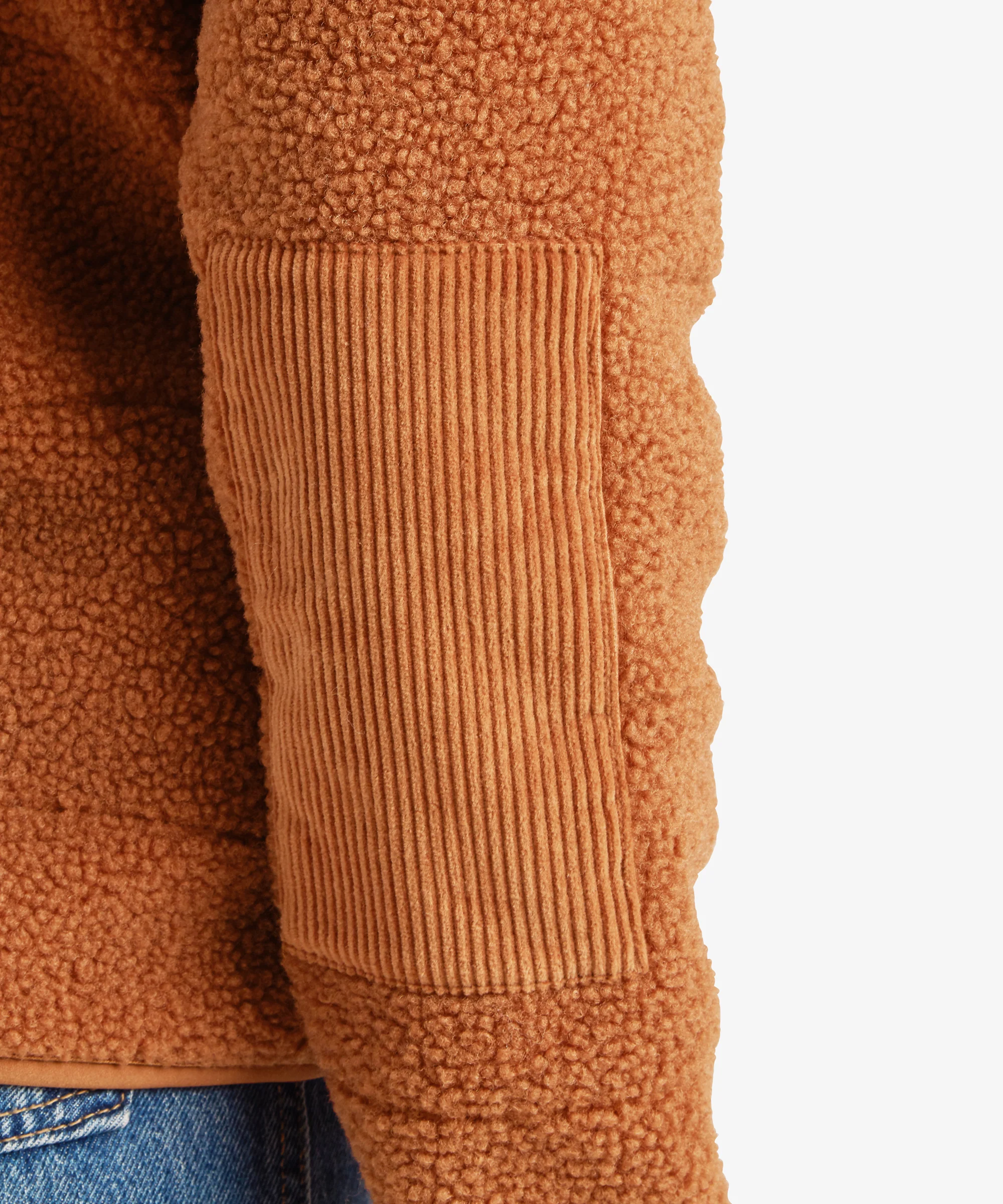 Rangeli Full Zip Fleece Jacket - Mocha - Image 7