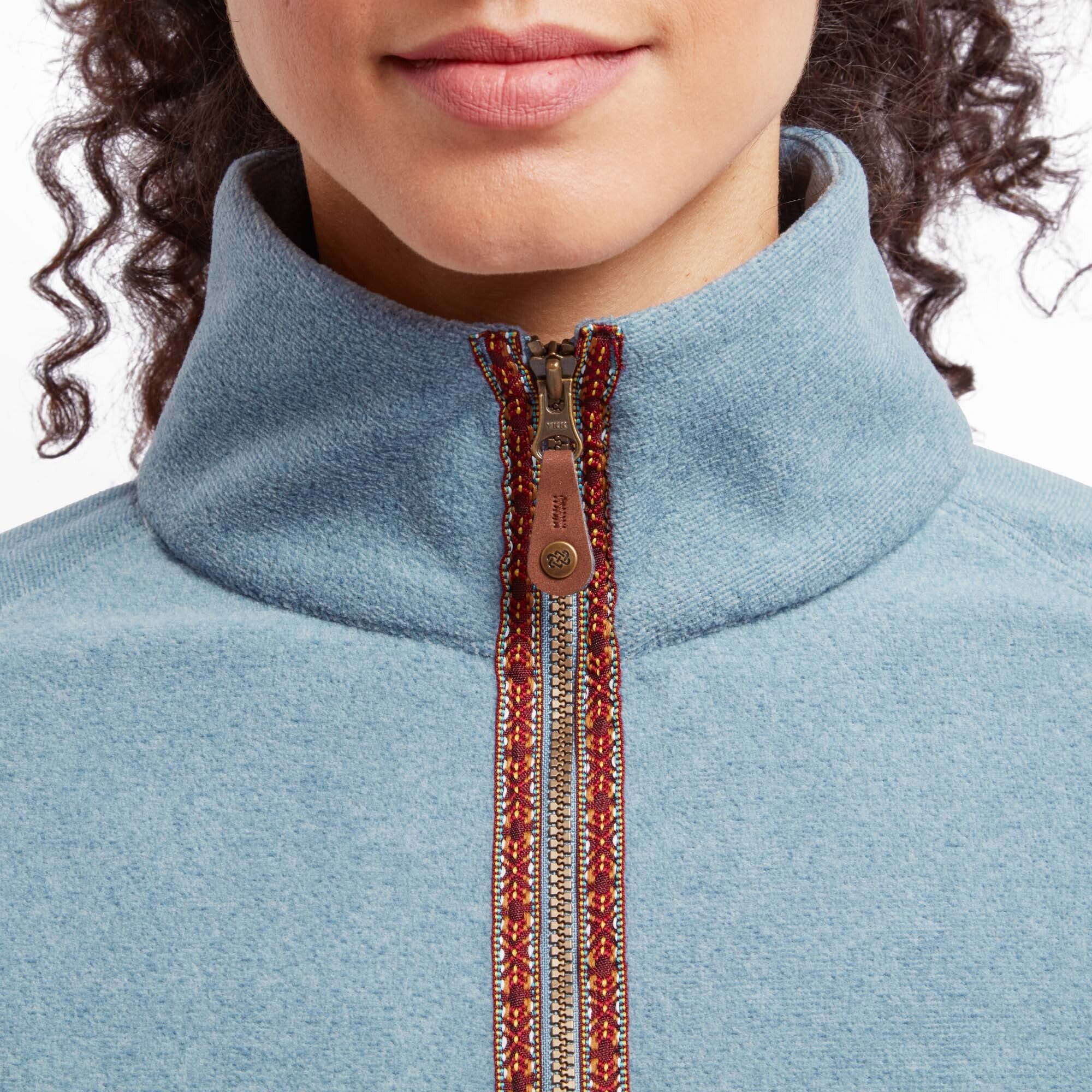 Rolpa Eco Half Zip Fleece - Light Haze - Image 5