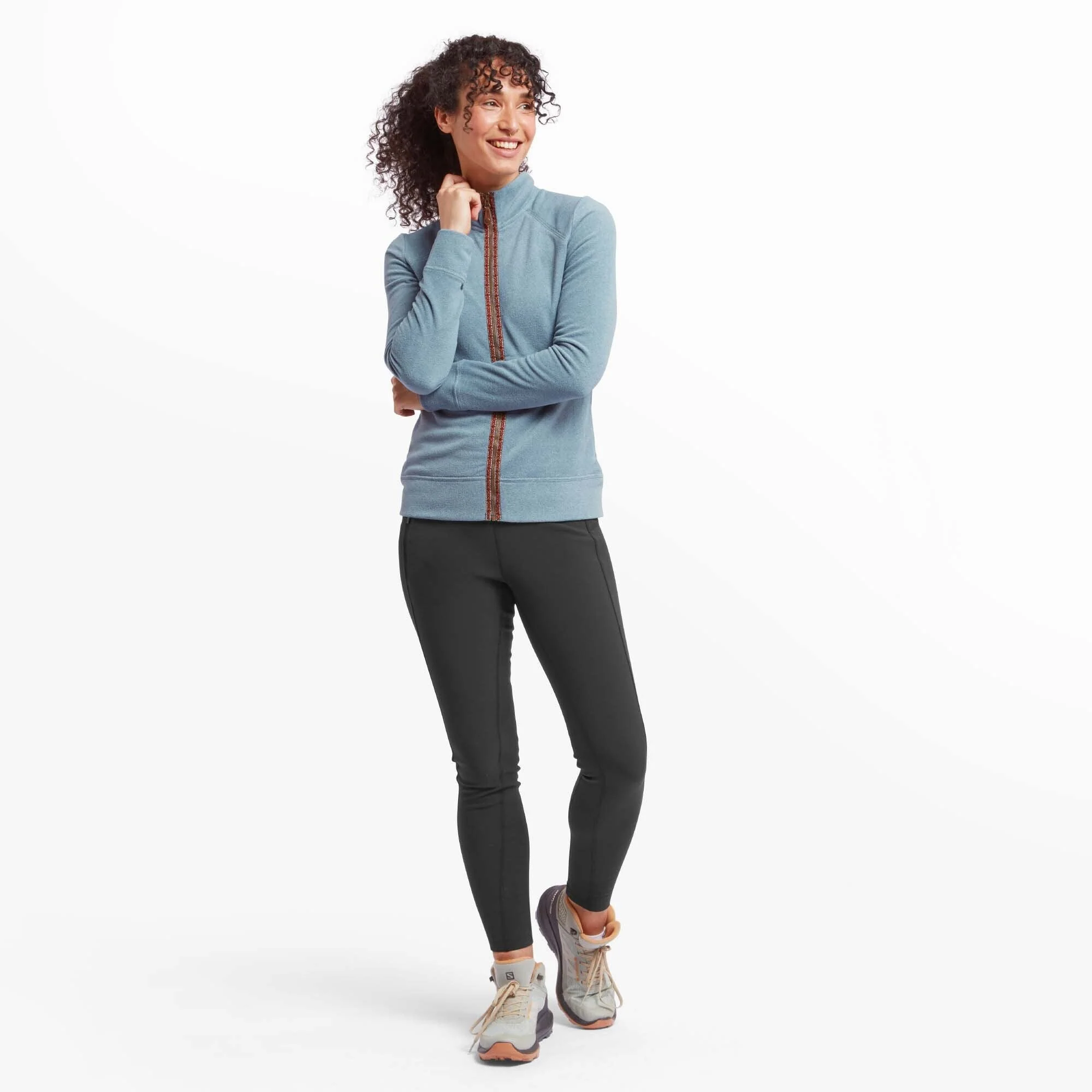 Rolpa Eco Fleece Jacket - Light Haze - Image 3