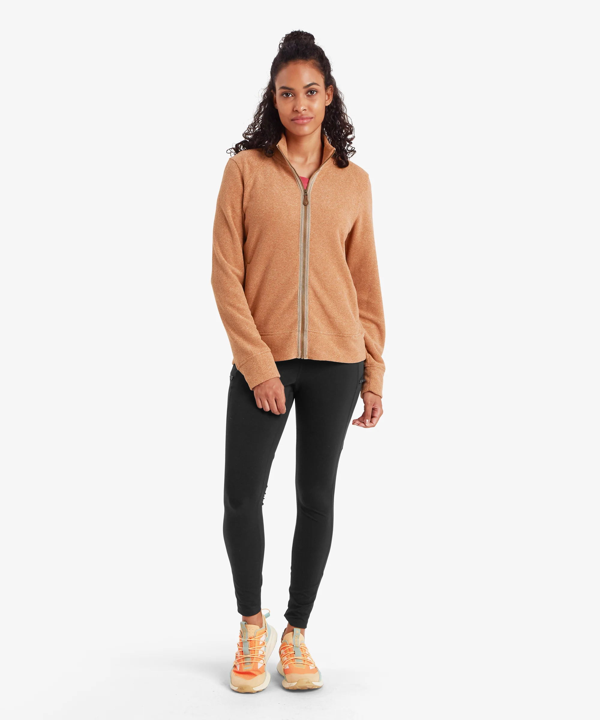 Rolpa Eco Fleece Jacket - Mocha - Image 3