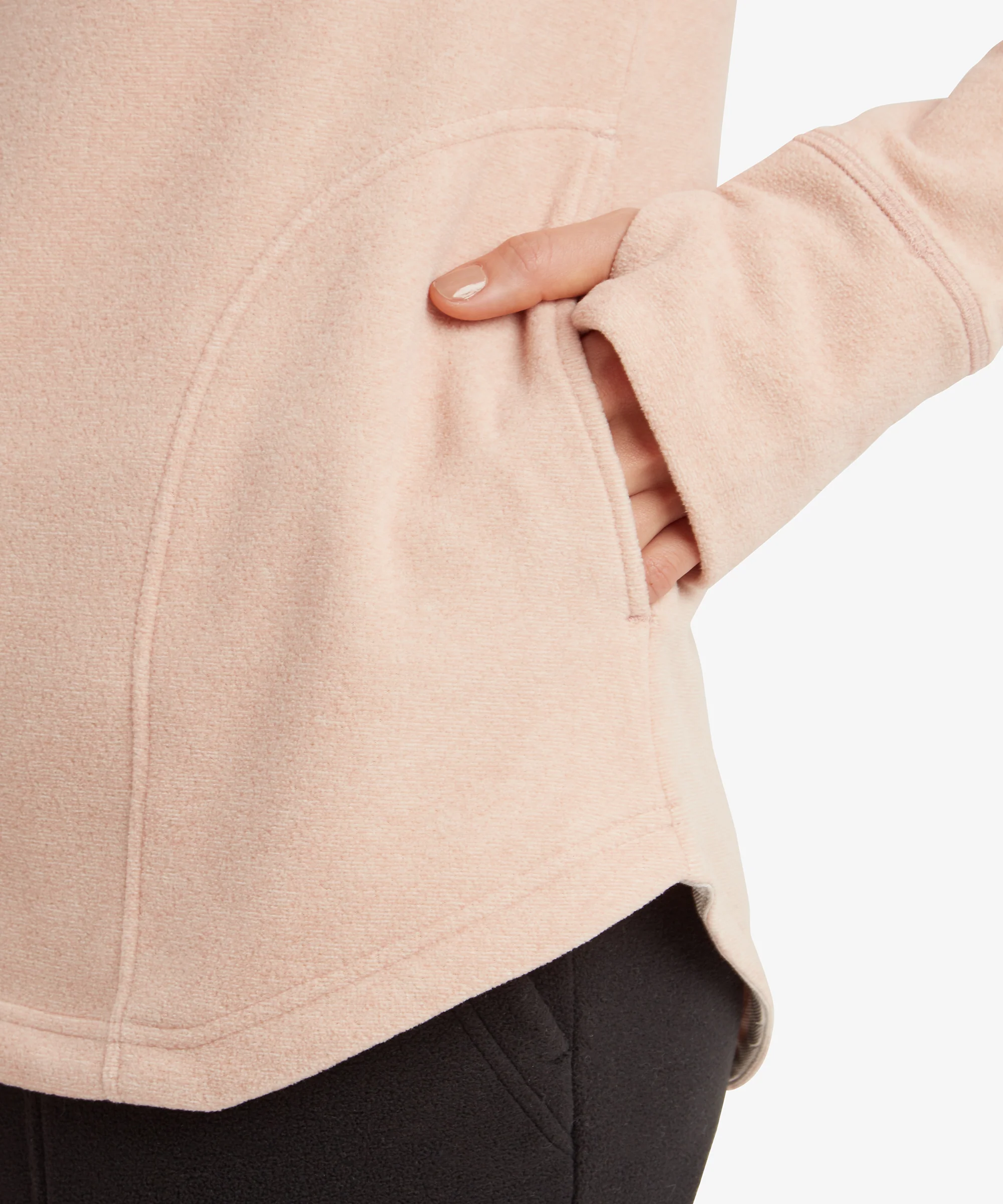 Rolpa Eco Fleece Pullover - Blush - Image 7