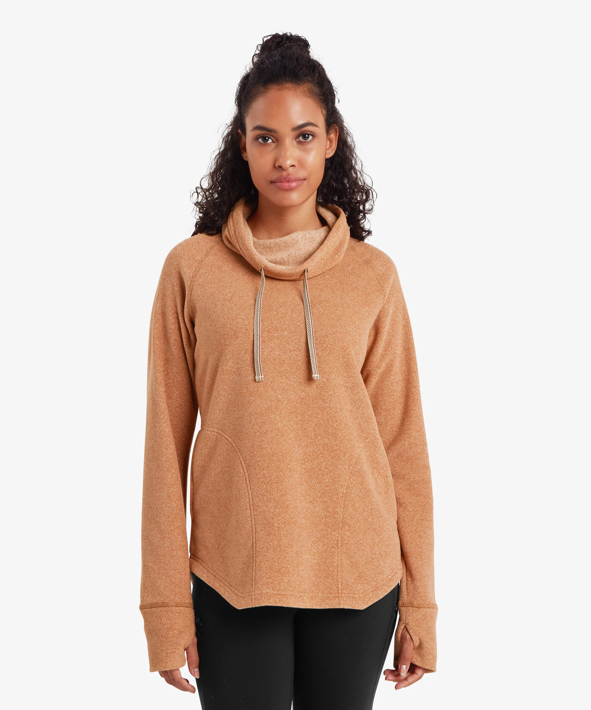 Rolpa Eco Fleece Pullover - Mocha - Image 2