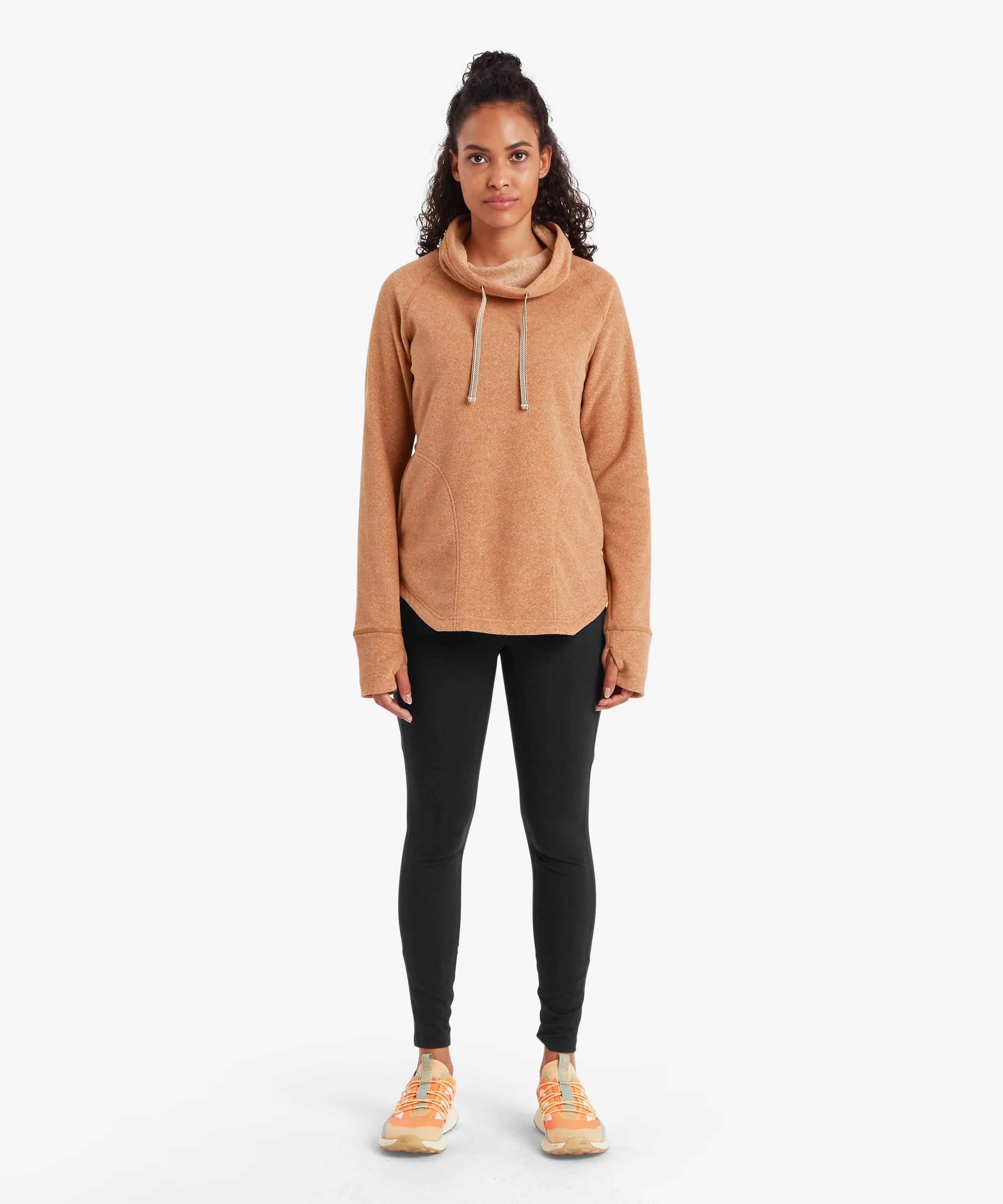 Rolpa Eco Fleece Pullover - Mocha - Image 3