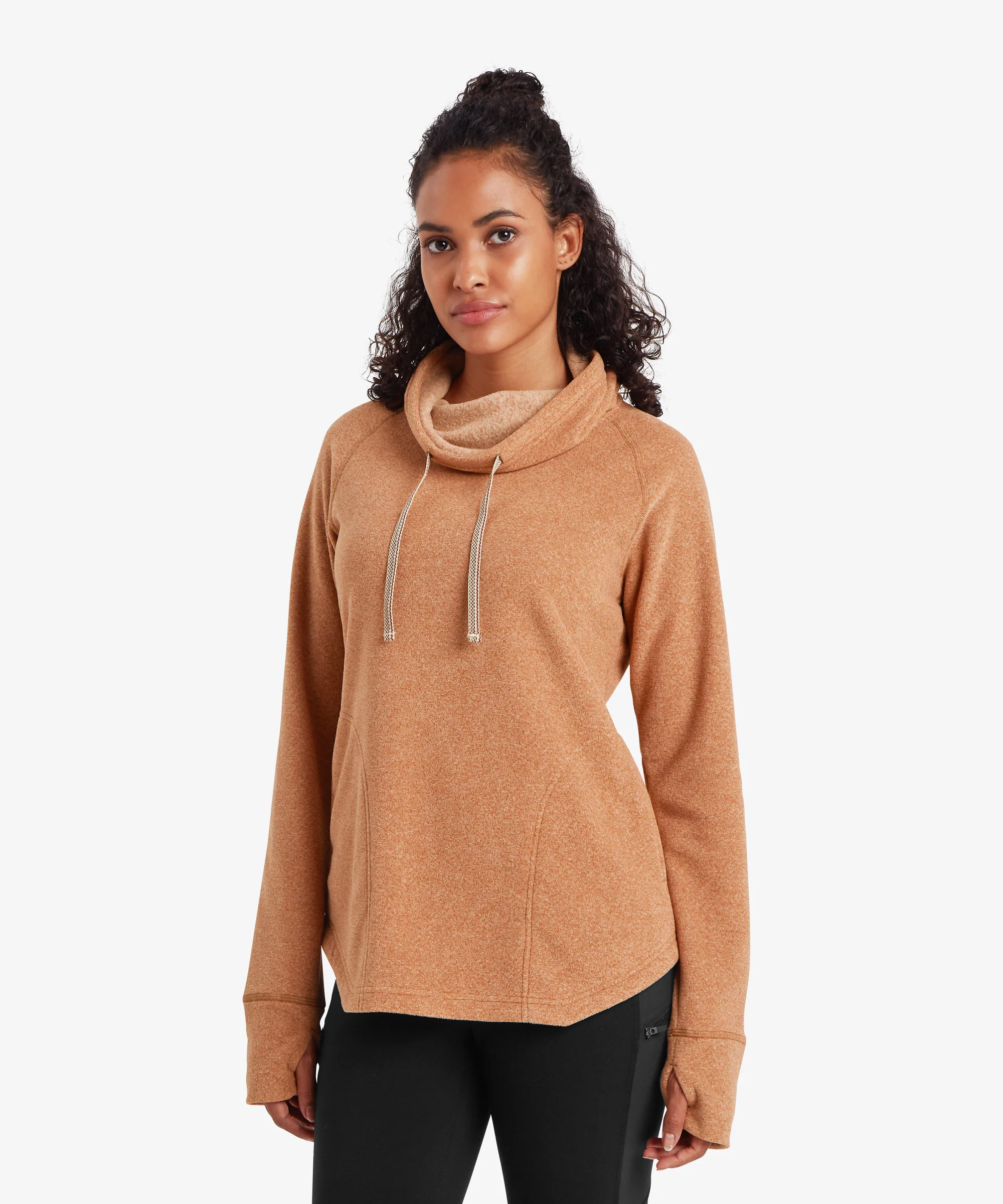 Rolpa Eco Fleece Pullover - Mocha - Image 4