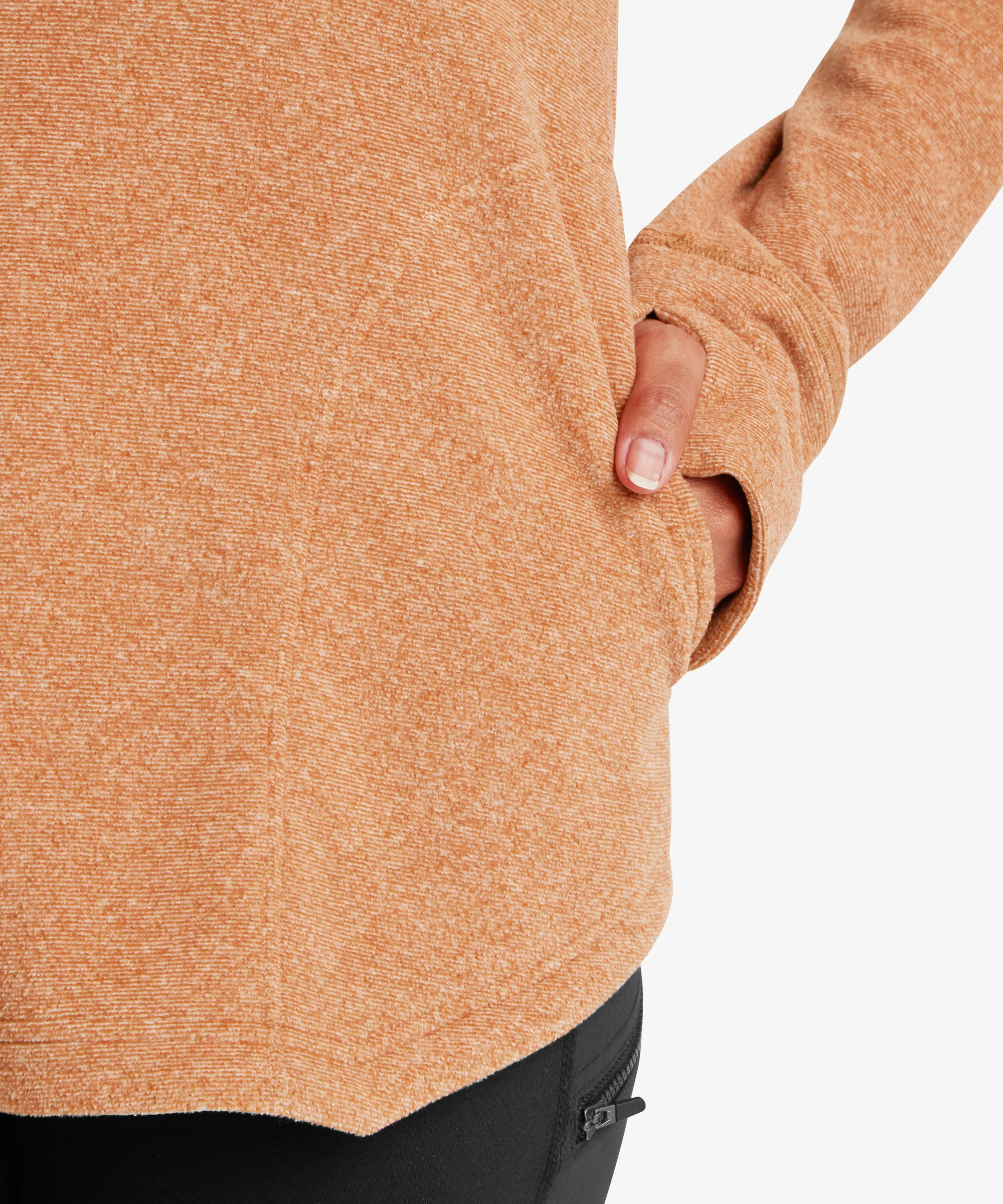 Rolpa Eco Fleece Pullover - Mocha - Image 8