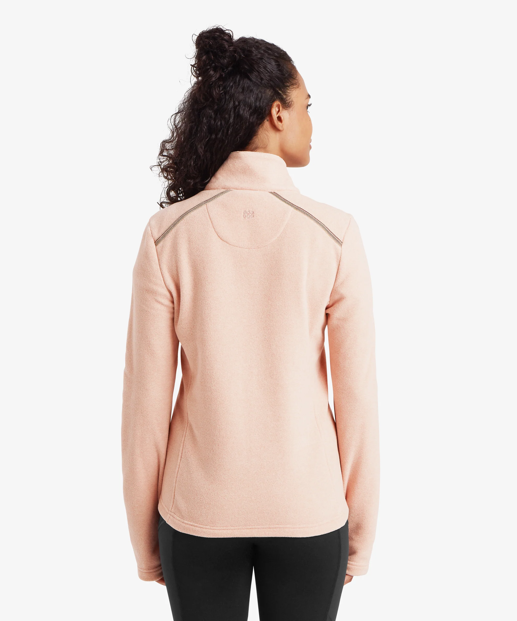 Rolpa Eco Fleece Pullover Zip - Blush - Image 5