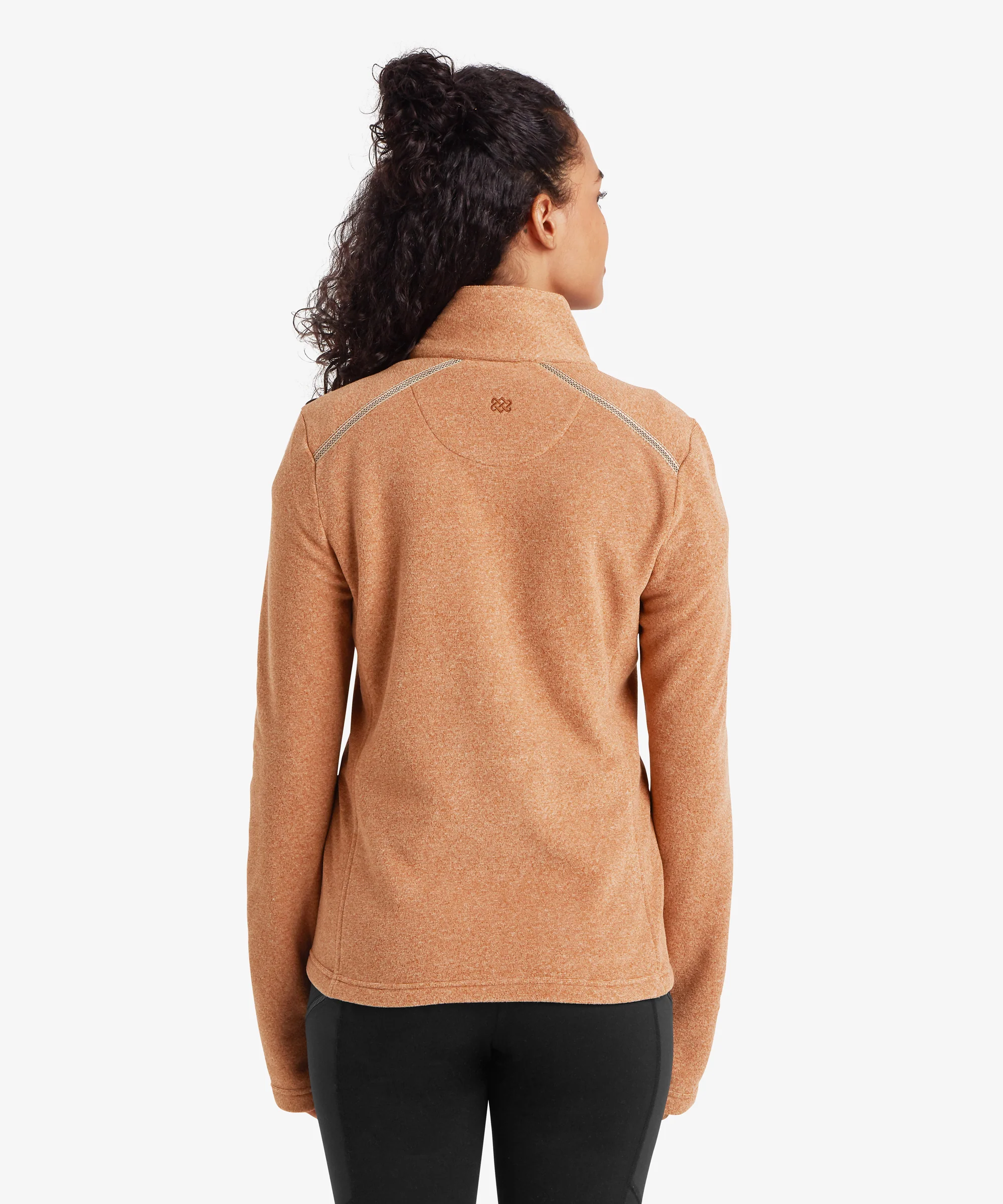 Rolpa Eco Fleece Pullover Zip - Mocha - Image 5
