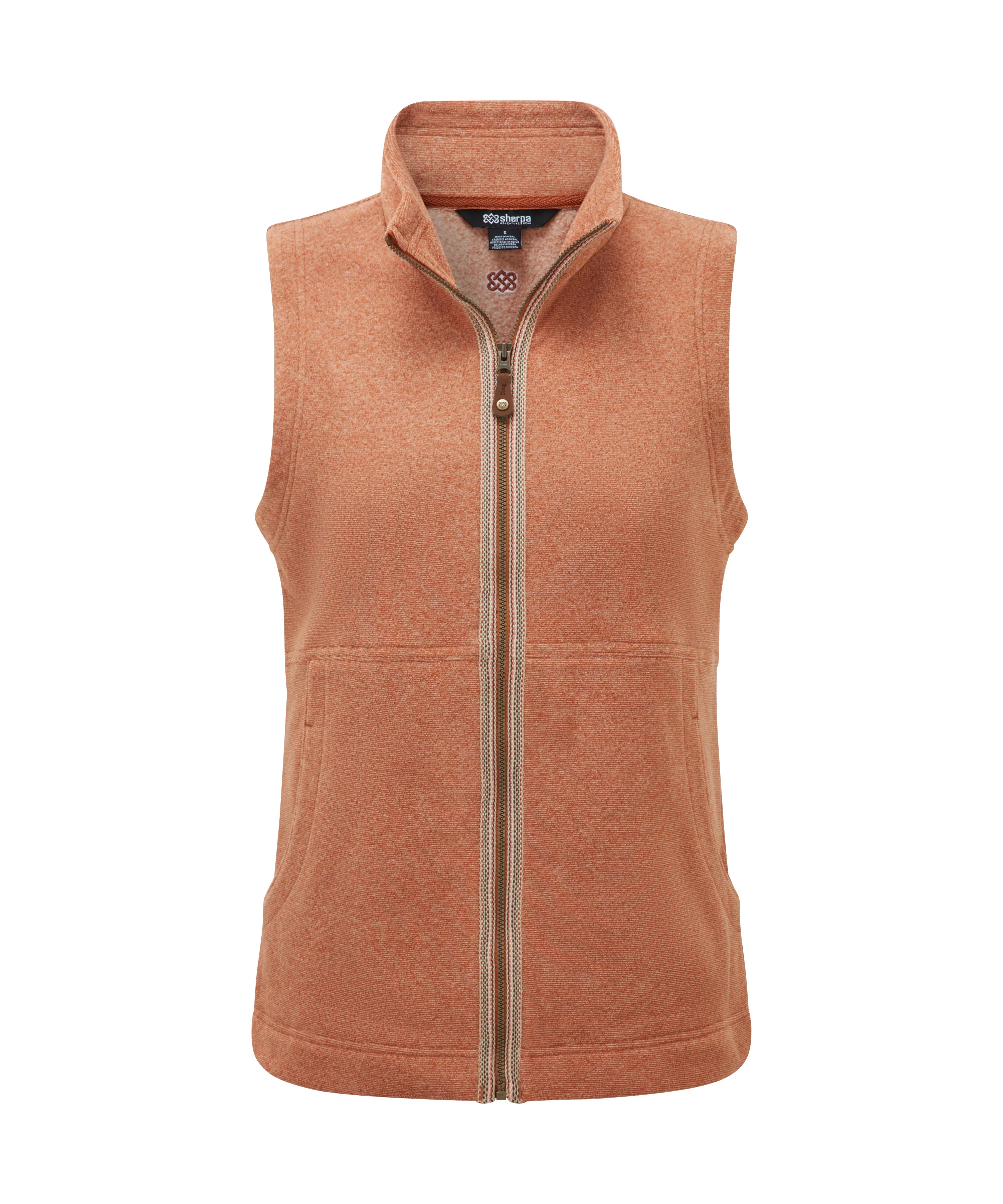 Rolpa Eco Fleece Vest - Mocha