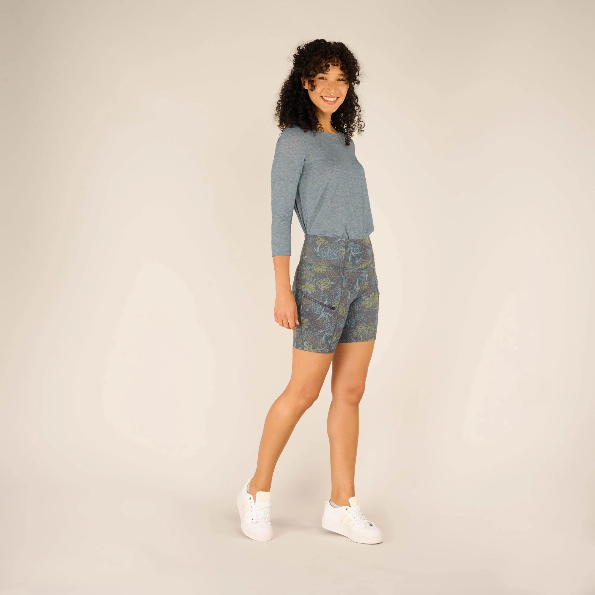 Sahasa Shorts - Haze Floral - Image 3