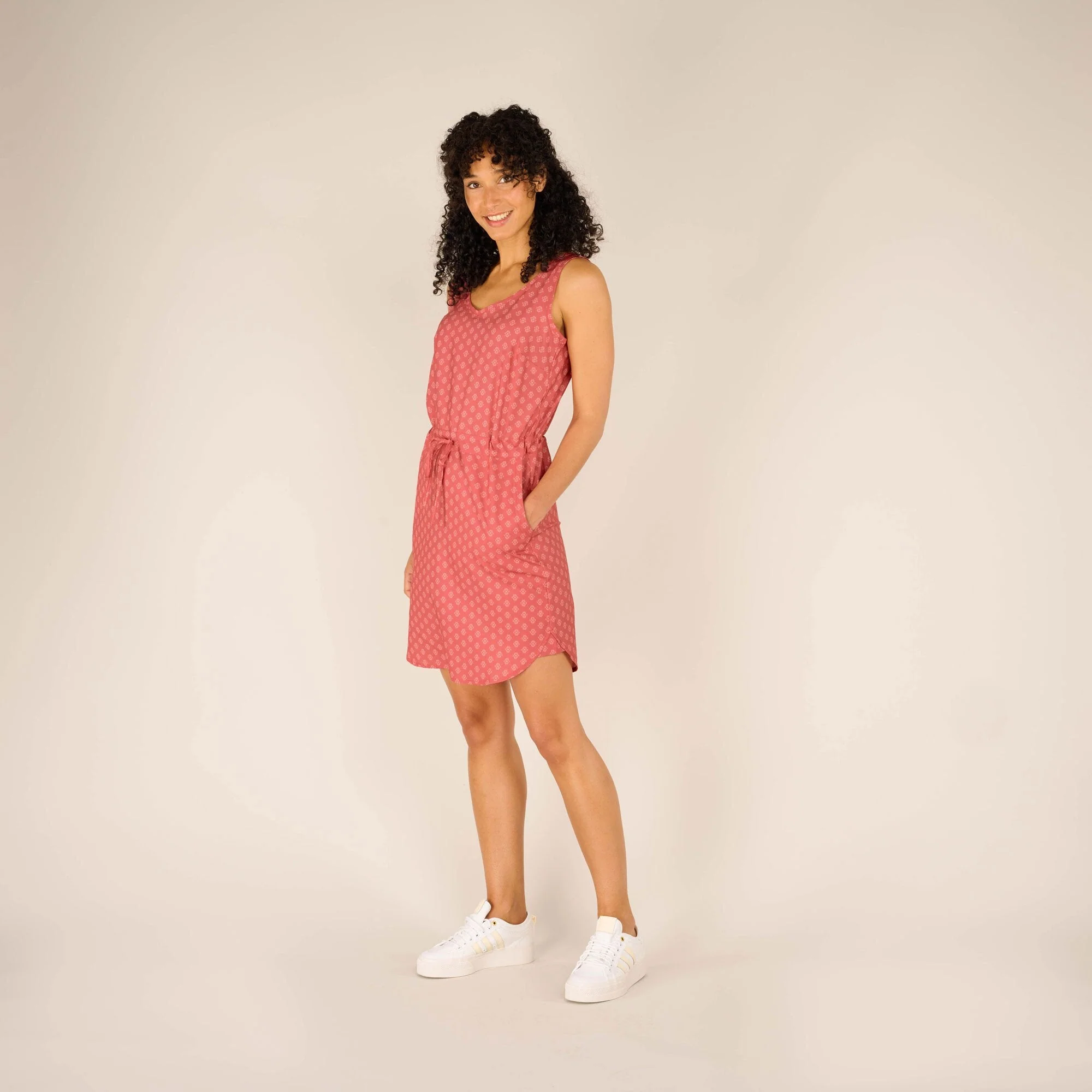 Sajilo Dress - Sorbet Micro Geo - Image 6