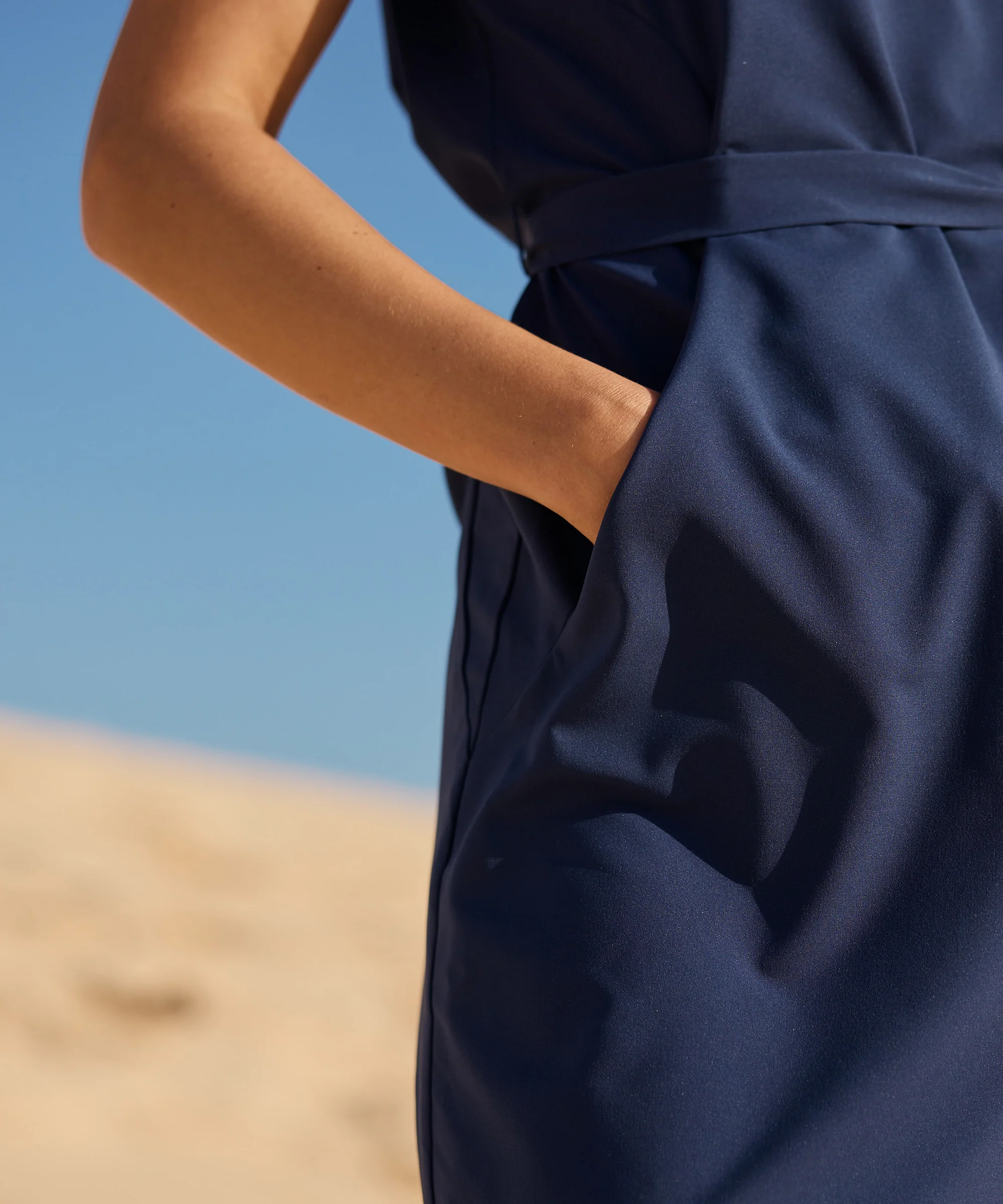 Sajilo Travel Dress - Rathee Blue - Image 5